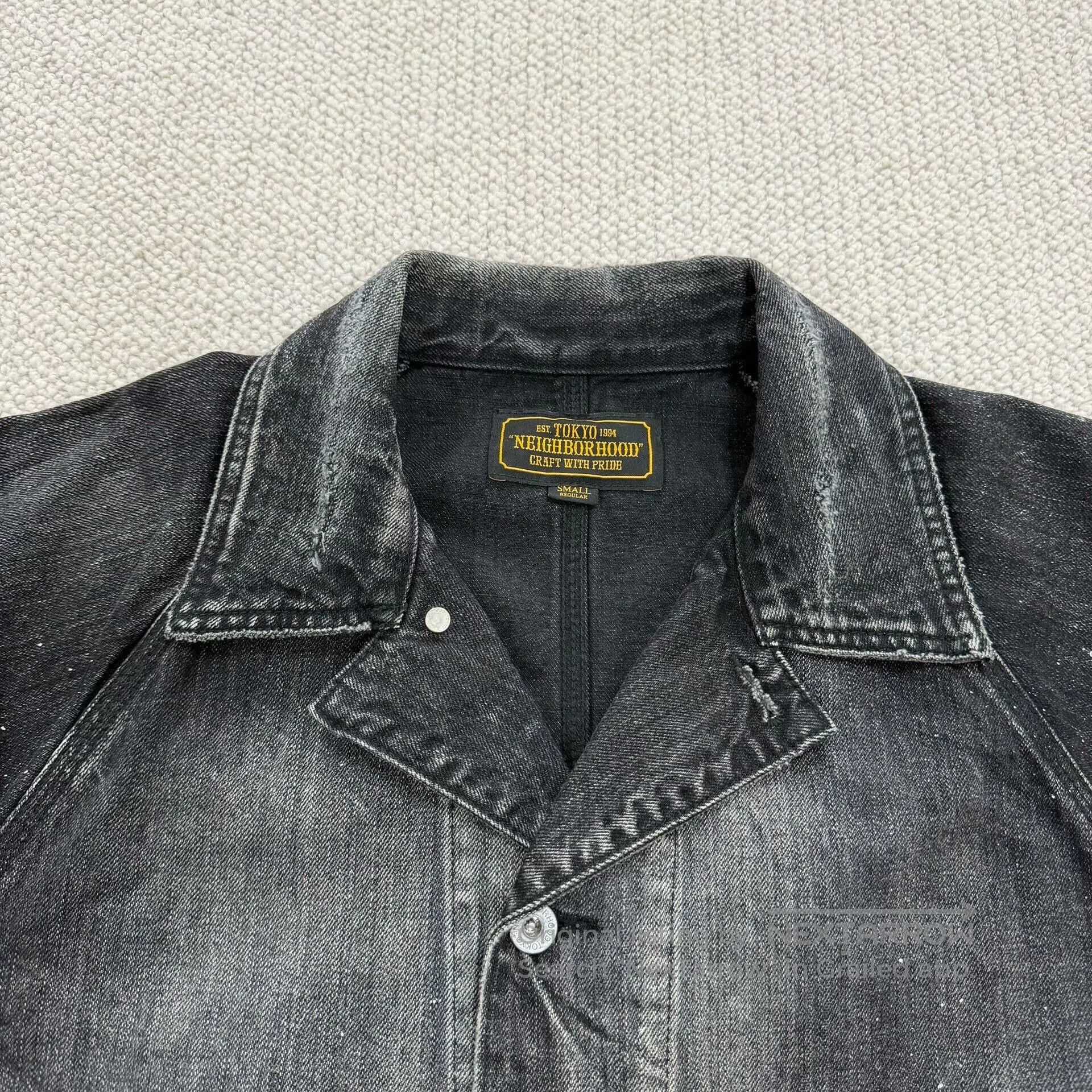 Neighborhood neighborhood scc coverall black denim jacket. Size US S / EU 44-46 / 1 - 4 Thumbnail