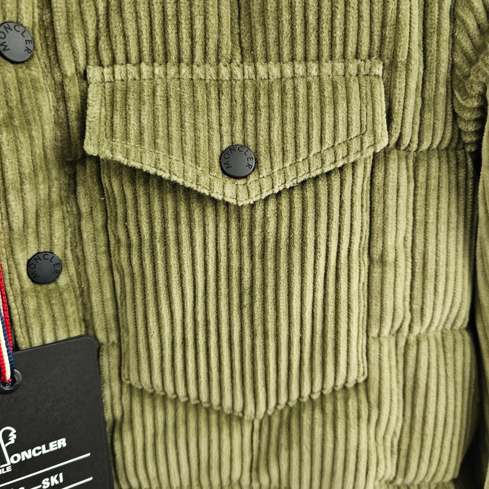MONCLER GRENOBLE Gelt $1690 Men's Green Down Jacket New 4