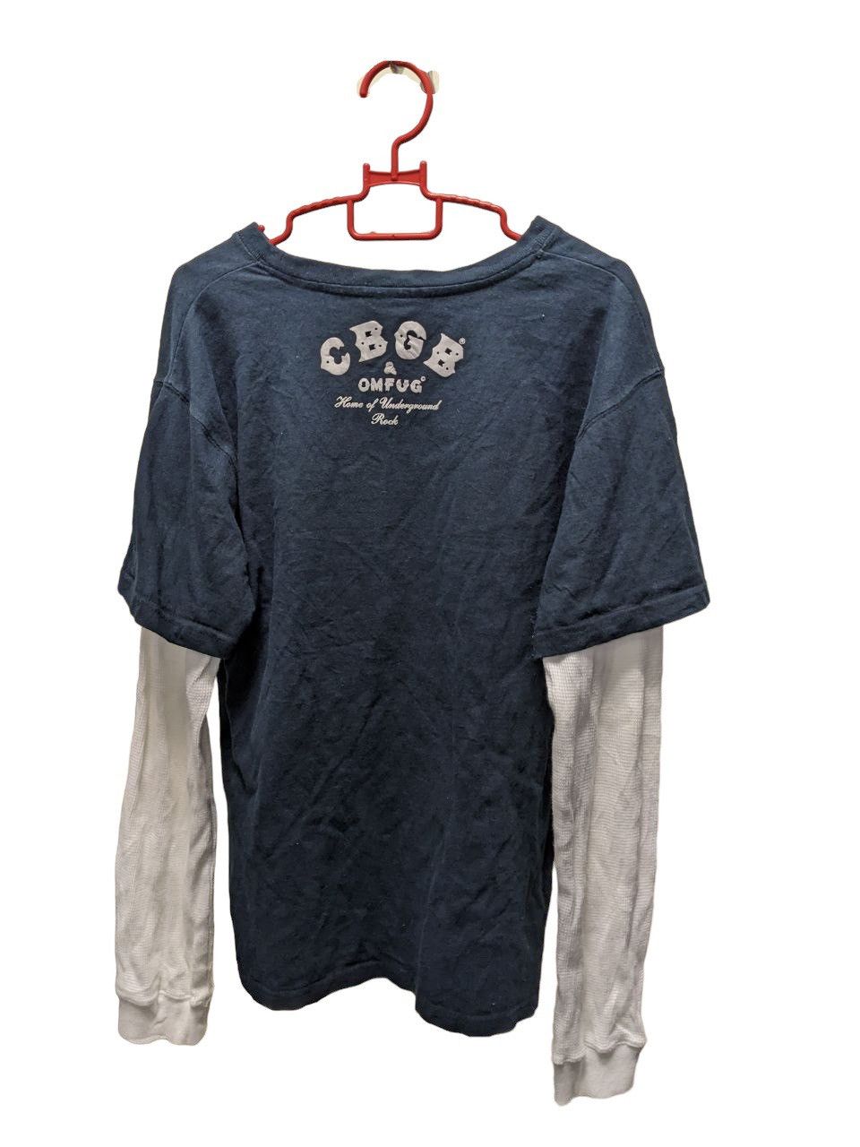 Band Tees × Seditionaries × Vintage CBGB OMFUG PUNK ROCK VENUE LONGSLEEVE SHIRT Size US S / EU 44-46 / 1 - 3 Thumbnail