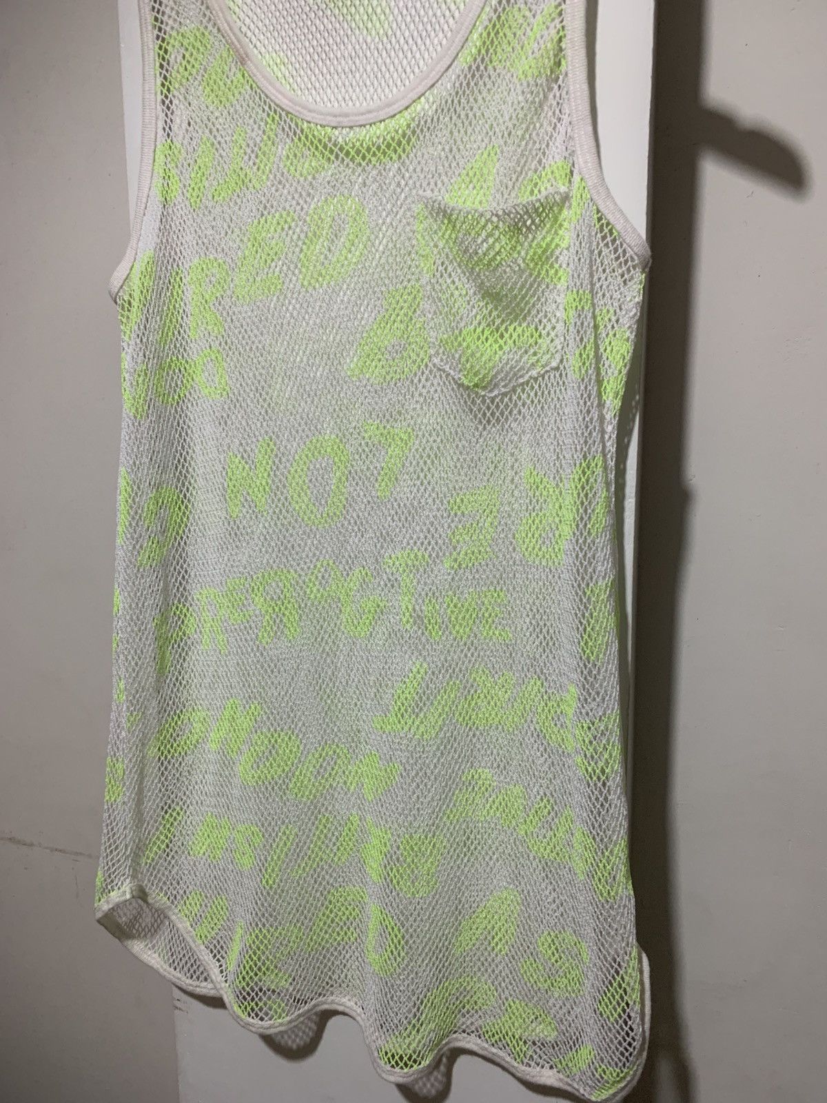 Maison Margiela Ask Enquired Mesh Maison Margiela Style Tank Top Shirt Size US M / EU 48-50 / 2 - 2 Thumbnail
