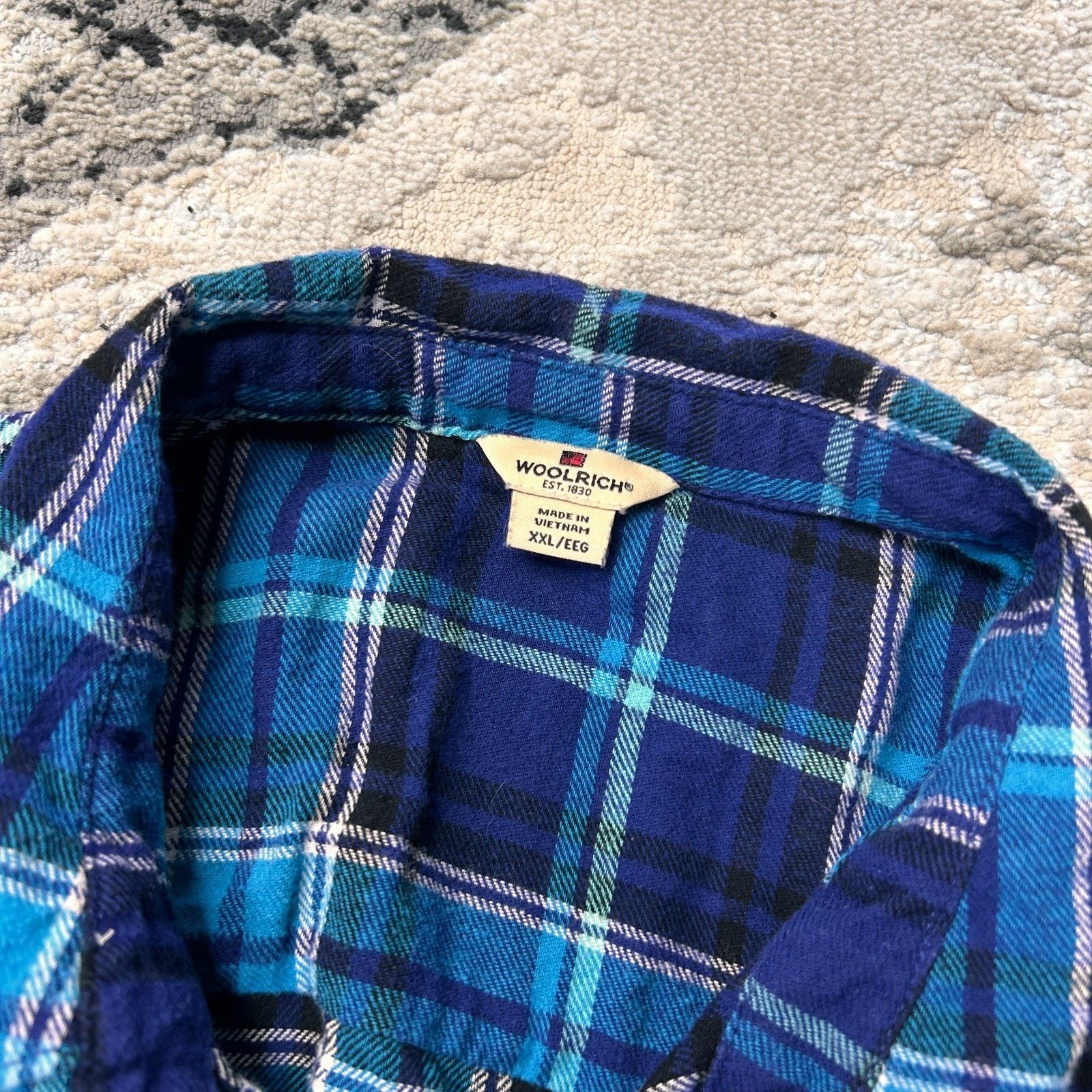 & Other Stories Woolrich Flannel Shirt sz XXL Multicolor Plaid Everyday Wear Size XXL / US 16-18 / IT 52-54 - 3 Thumbnail