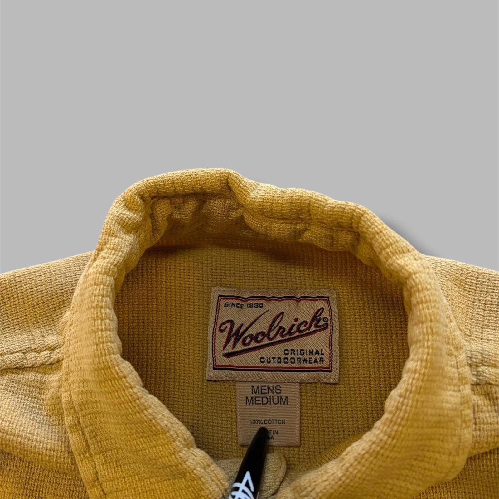 Woolrich Woolen Mills Vintage Woolrich Buttery Yellow Button Up Size US M / EU 48-50 / 2 - 3 Thumbnail
