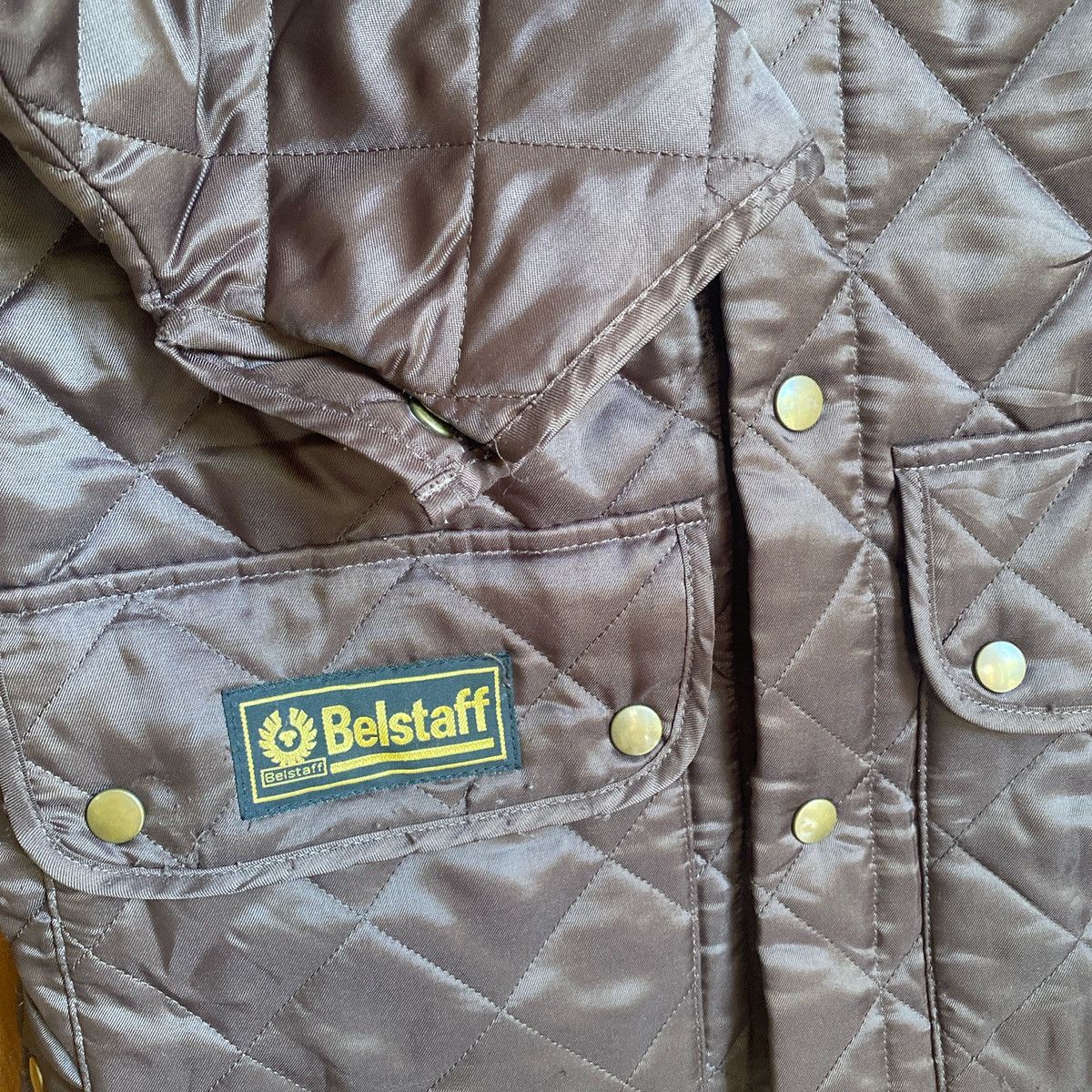Belstaff × Vintage Gold Label vintage liner brown jacket Small Size US S / EU 44-46 / 1 - 3 Thumbnail