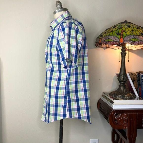 Brooks Brothers Brooks Bros Button Down in Plaid Short Sleeve Size US M / EU 48-50 / 2 - 4 Thumbnail