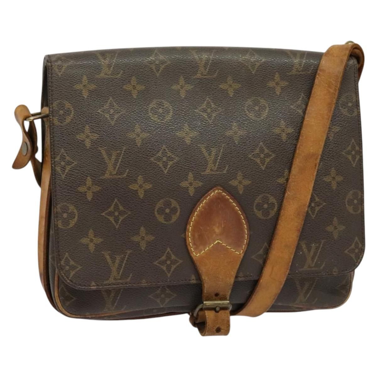 Louis Vuitton LOUIS VUITTON Monogram Cartouchiere GM Shoulder Bag M51252 Size ONE SIZE - 1 Thumbnail