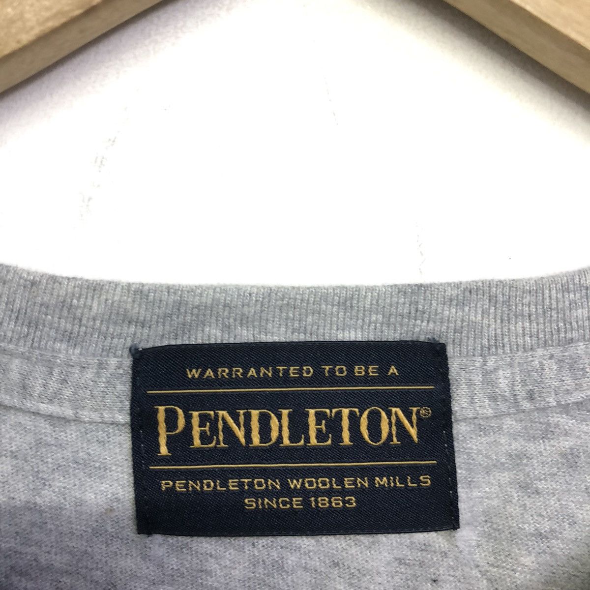Pendleton Pendleton GELATO PIQUE Patched Spellout Tshirt Size US S / EU 44-46 / 1 - 10 Thumbnail