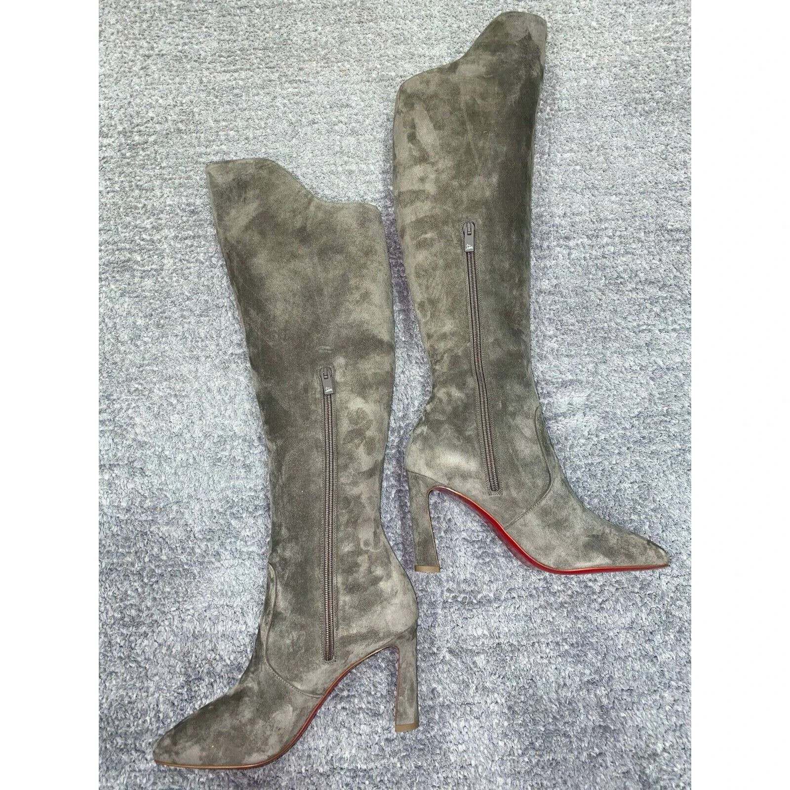 Christian Louboutin Eleonor Botta 85 Silex Knee Boot