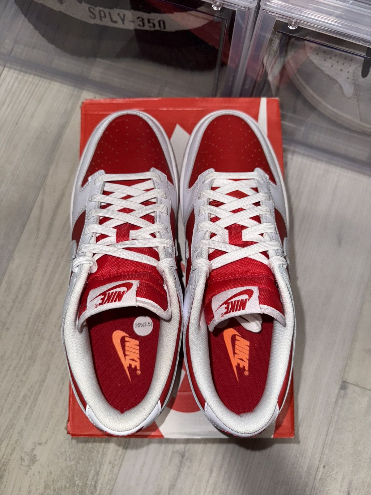 Nike Nike Dunk Low Championship Red Size US 8.5 / EU 41-42 - 6 Thumbnail