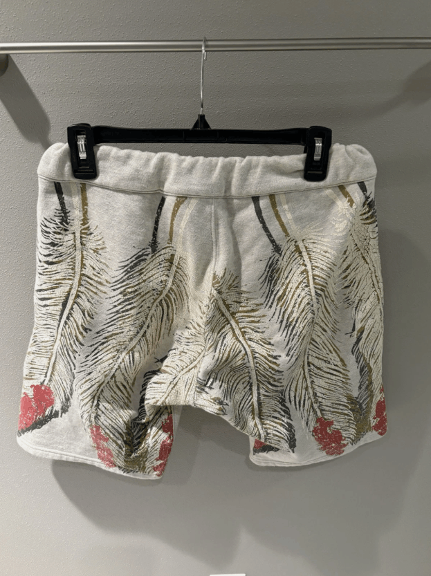 Japanese Brand Kapital Feather Shorts Size US 30 / EU 46 - 2 Thumbnail