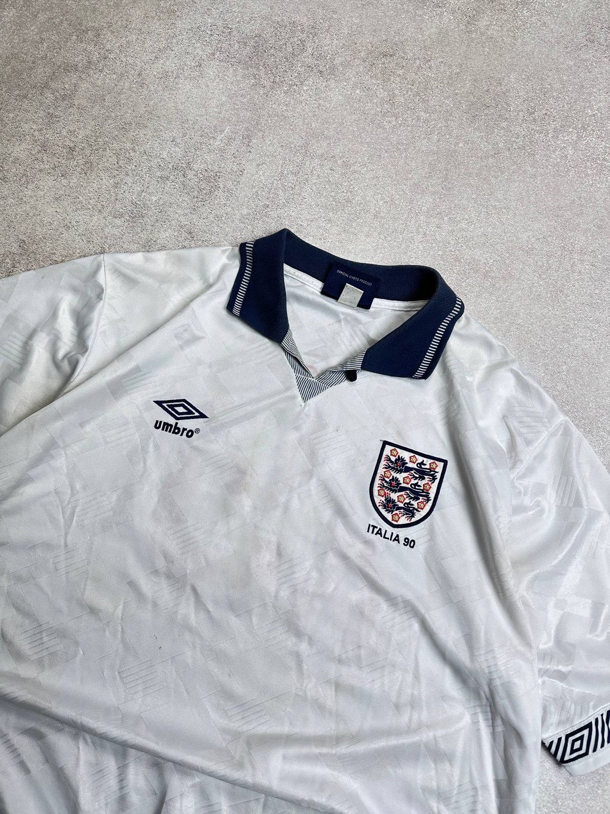 Umbro Original England 1990-1992 Shirt Soccer Football Rare XL Size US XL / EU 56 / 4 - 3 Thumbnail