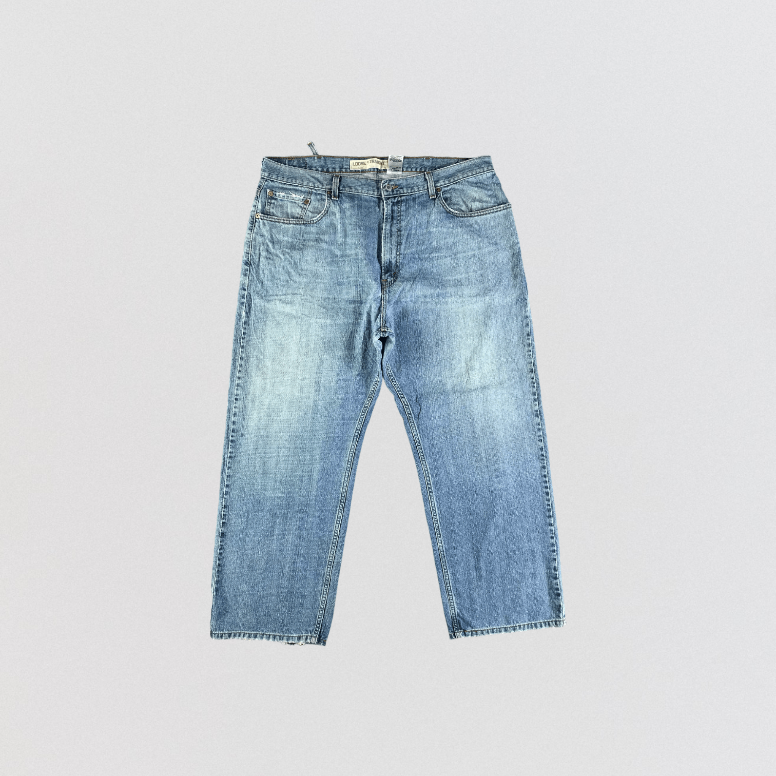 image of Blue Wash Levis 569 Jeans-Jm3517, Men's (Size 41)