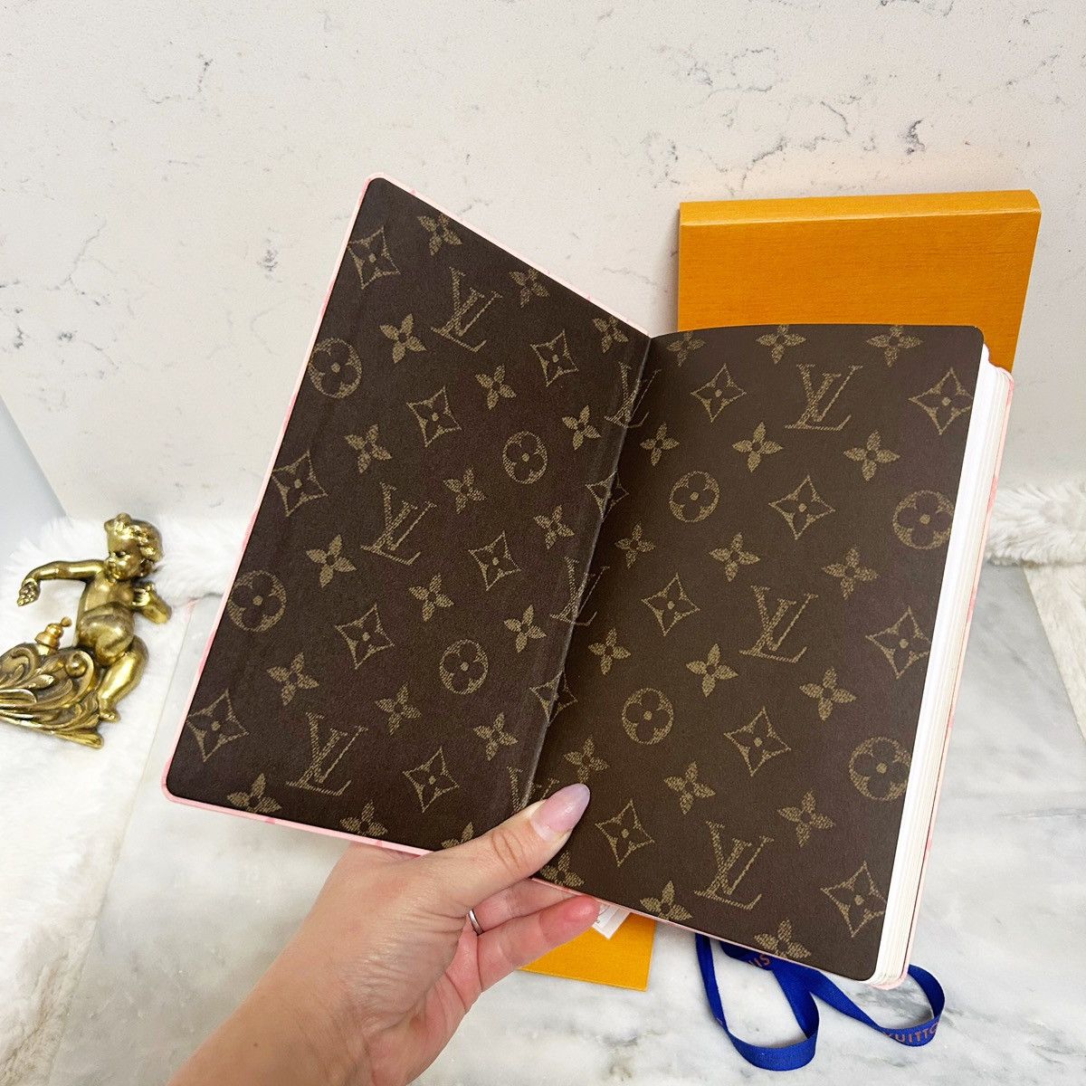 Louis Vuitton Authentic NIB Louis Vuitton Pink Jane MM Journal / Notebook Size ONE SIZE - 6 Thumbnail