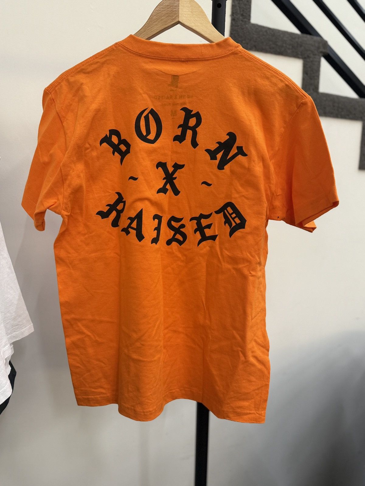 Born X Raised BORN X RAISED ON THE TURF BXR ROCKER TEE ORANGE- Size L Size US L / EU 52-54 / 3 - 2 Thumbnail