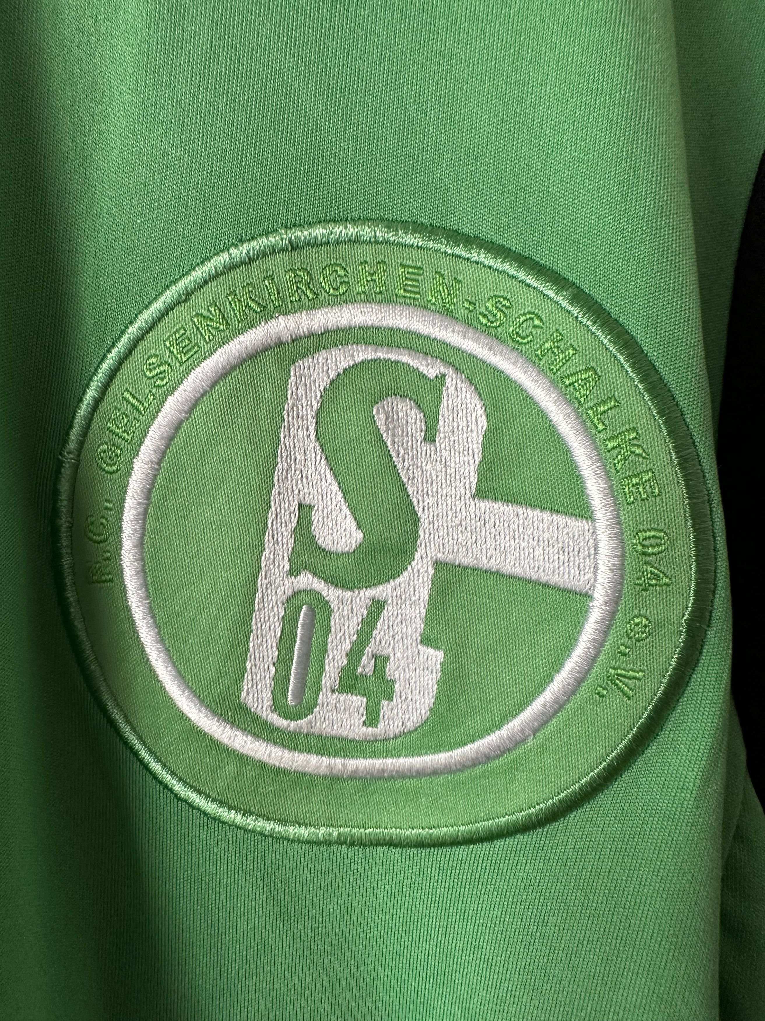 Adidas 2013 Adidas Schalke 04 long sleeve Goalkeeper Third Shirt Size US S / EU 44-46 / 1 - 7 Thumbnail