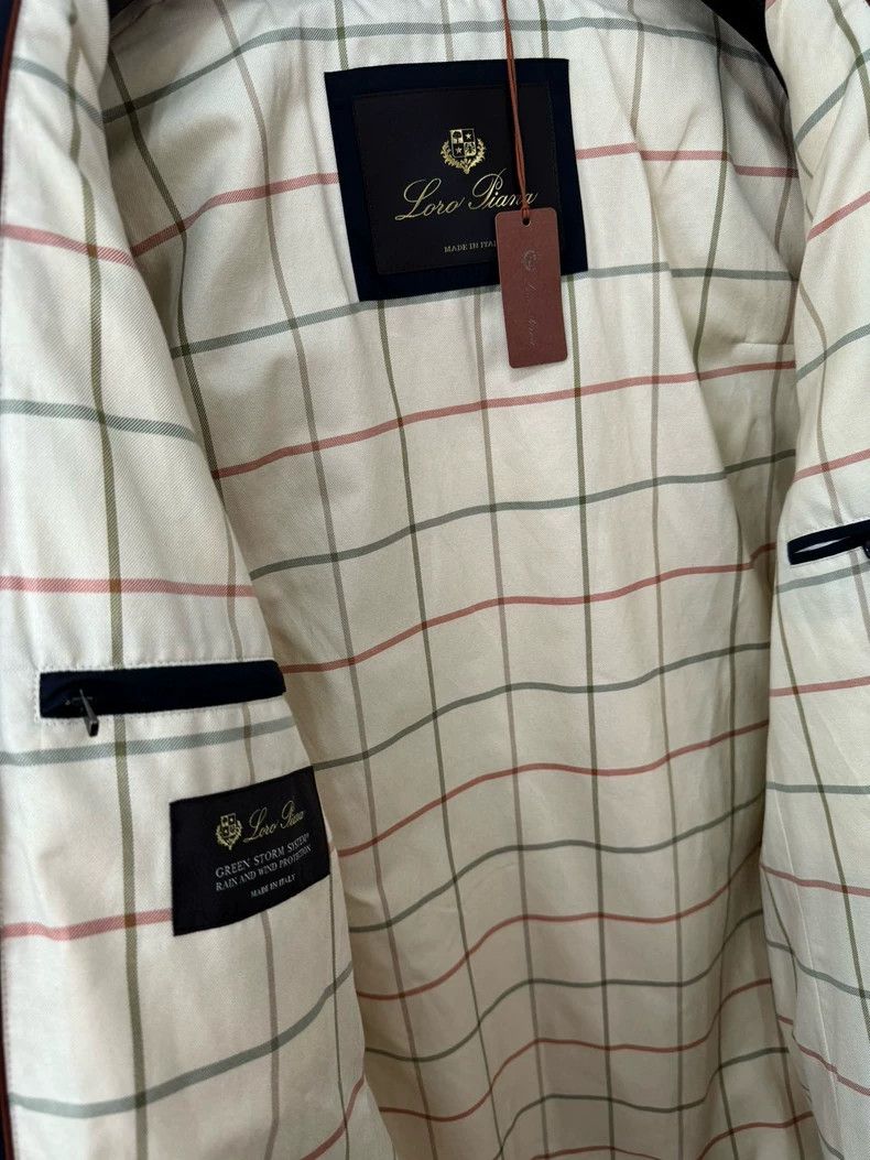 Loro Piana LORO PIANA Textile quilted jacket Size US XL / EU 56 / 4 - 5 Thumbnail