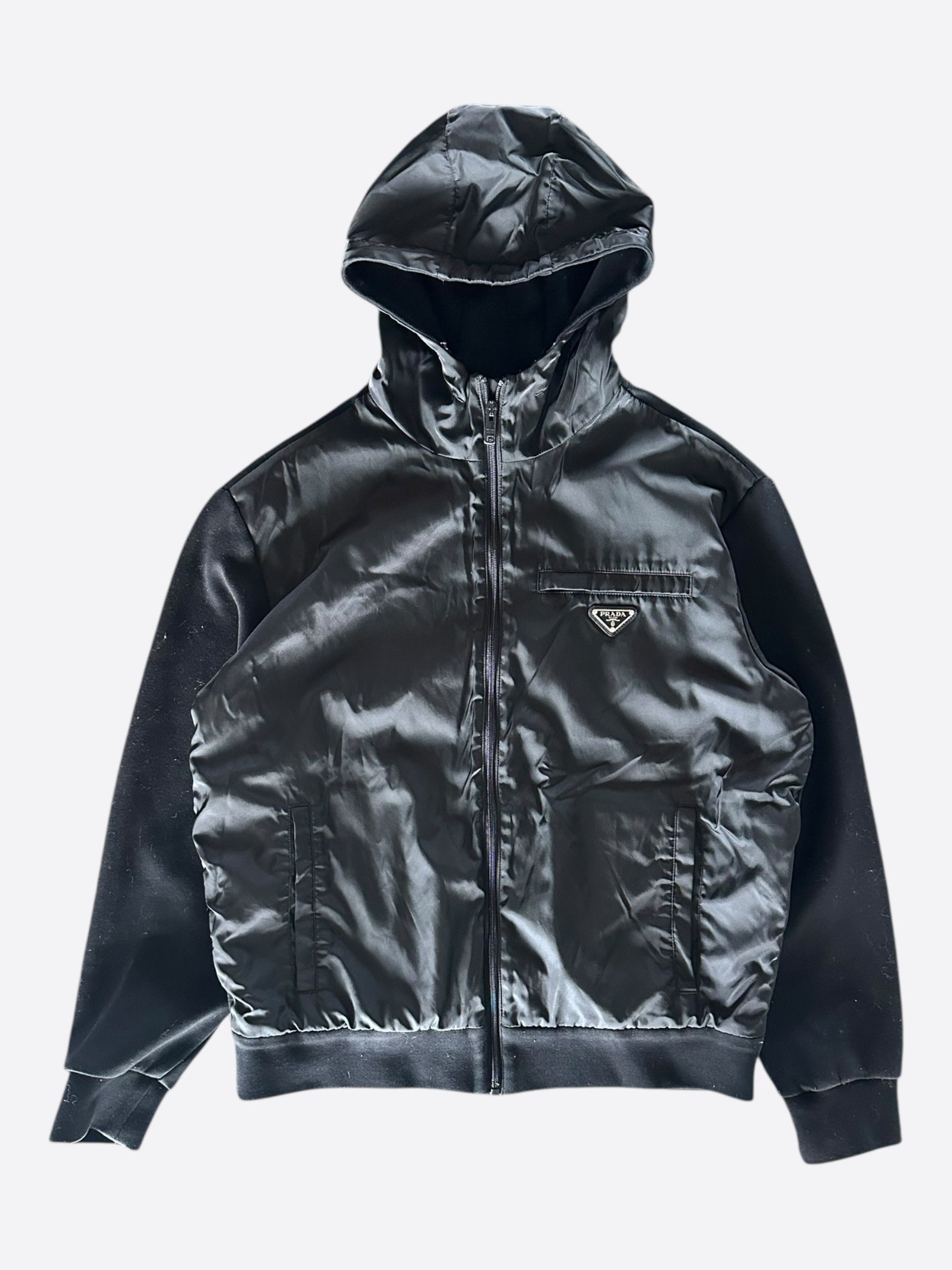 Prada Prada Black Light Jacket Art.SGV732 | Grailed