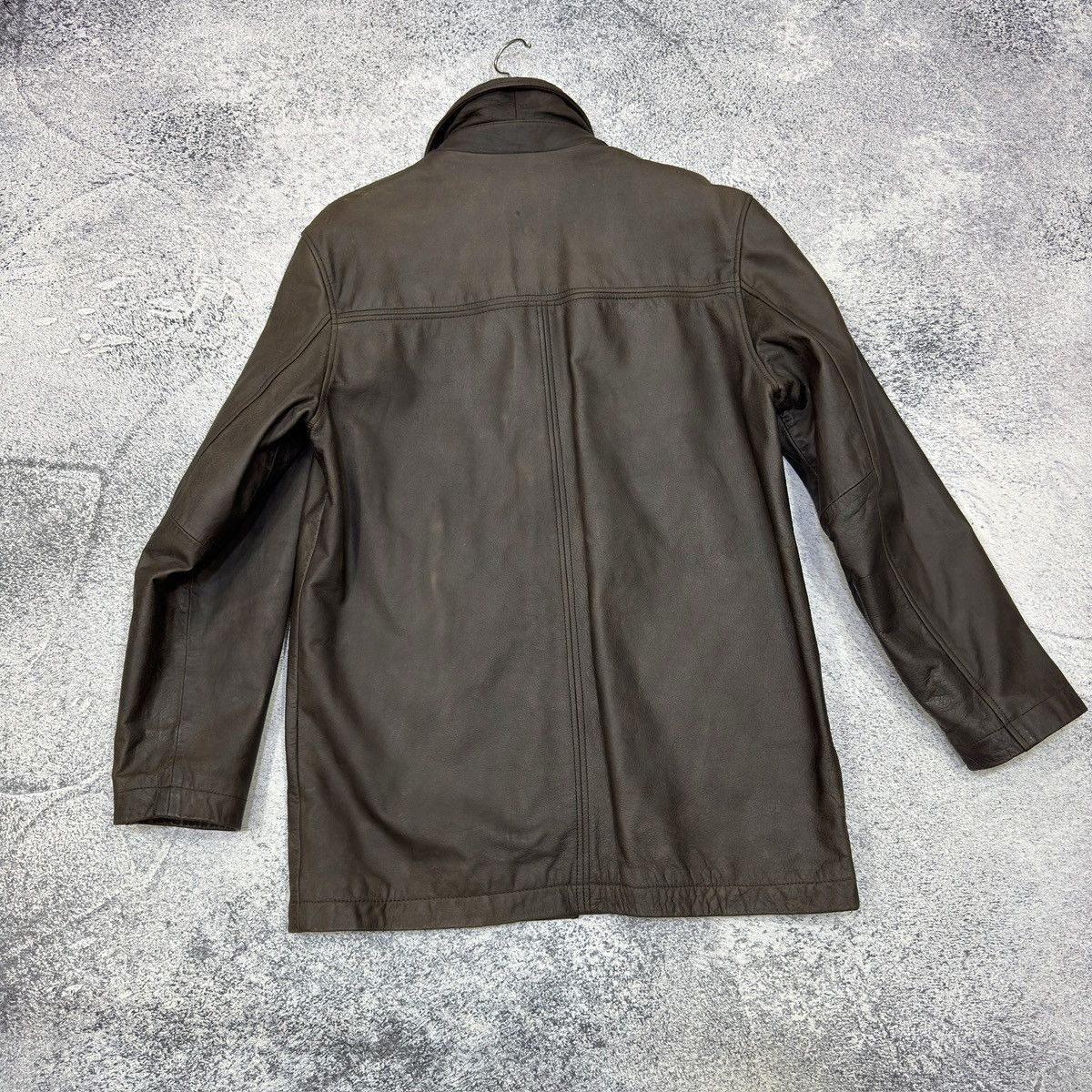 Ben Sherman Ben Sherman Brown Leather Coat M size Size US M / EU 48-50 / 2 - 7 Thumbnail