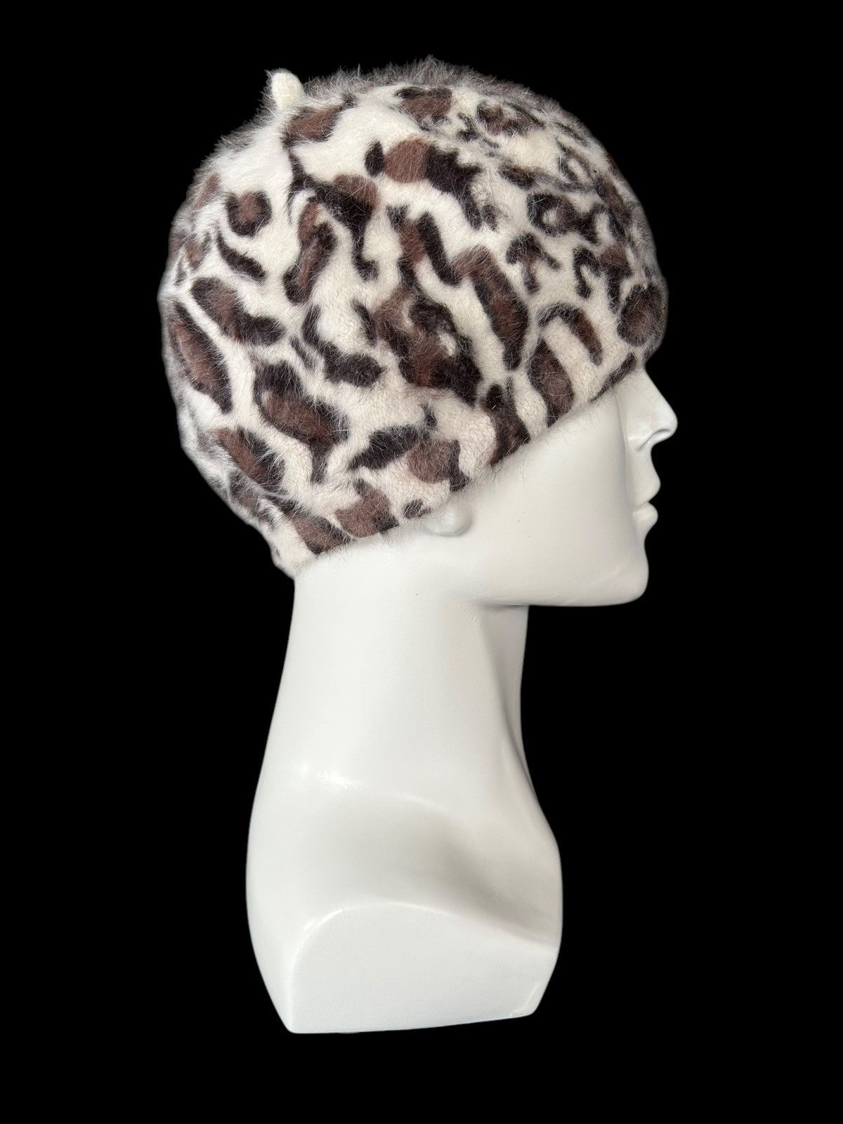 Japanese Brand × Kapital × Vintage Leopard Japanese Style Fur Rare Hats ☠️☠️ Size ONE SIZE - 3 Thumbnail