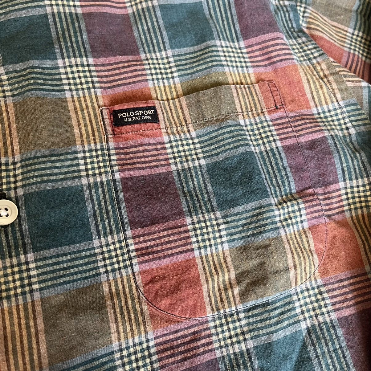 Polo Ralph Lauren × Ralph Lauren × Vintage Vintage Polo Ralph Lauren Sportsman Check Button Down Shirt Size US M / EU 48-50 / 2 - 4 Thumbnail
