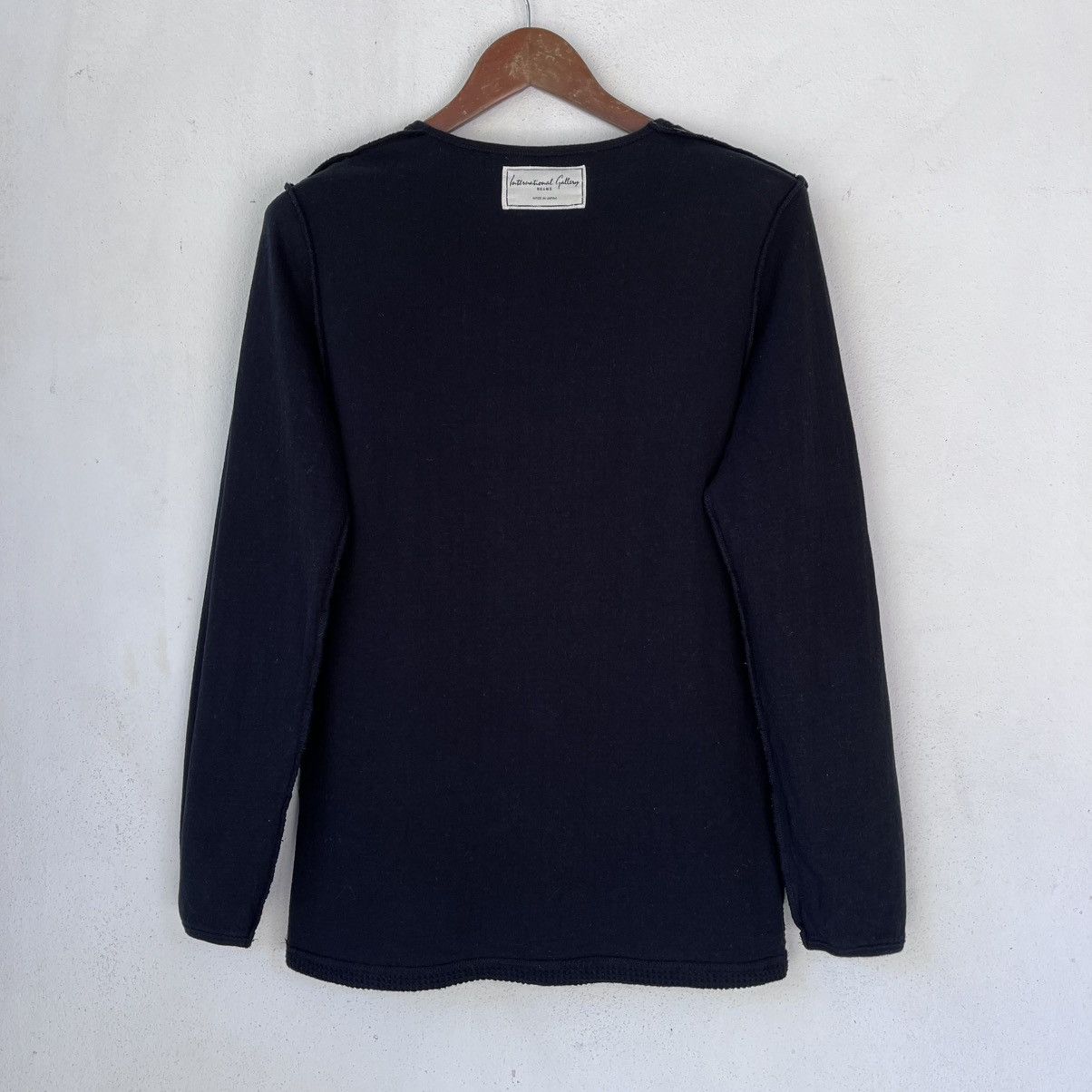Beams Japan International Gallery BEAMS Waffle Knit Crewneck Long Sleeve Size US S / EU 44-46 / 1 - 11 Thumbnail