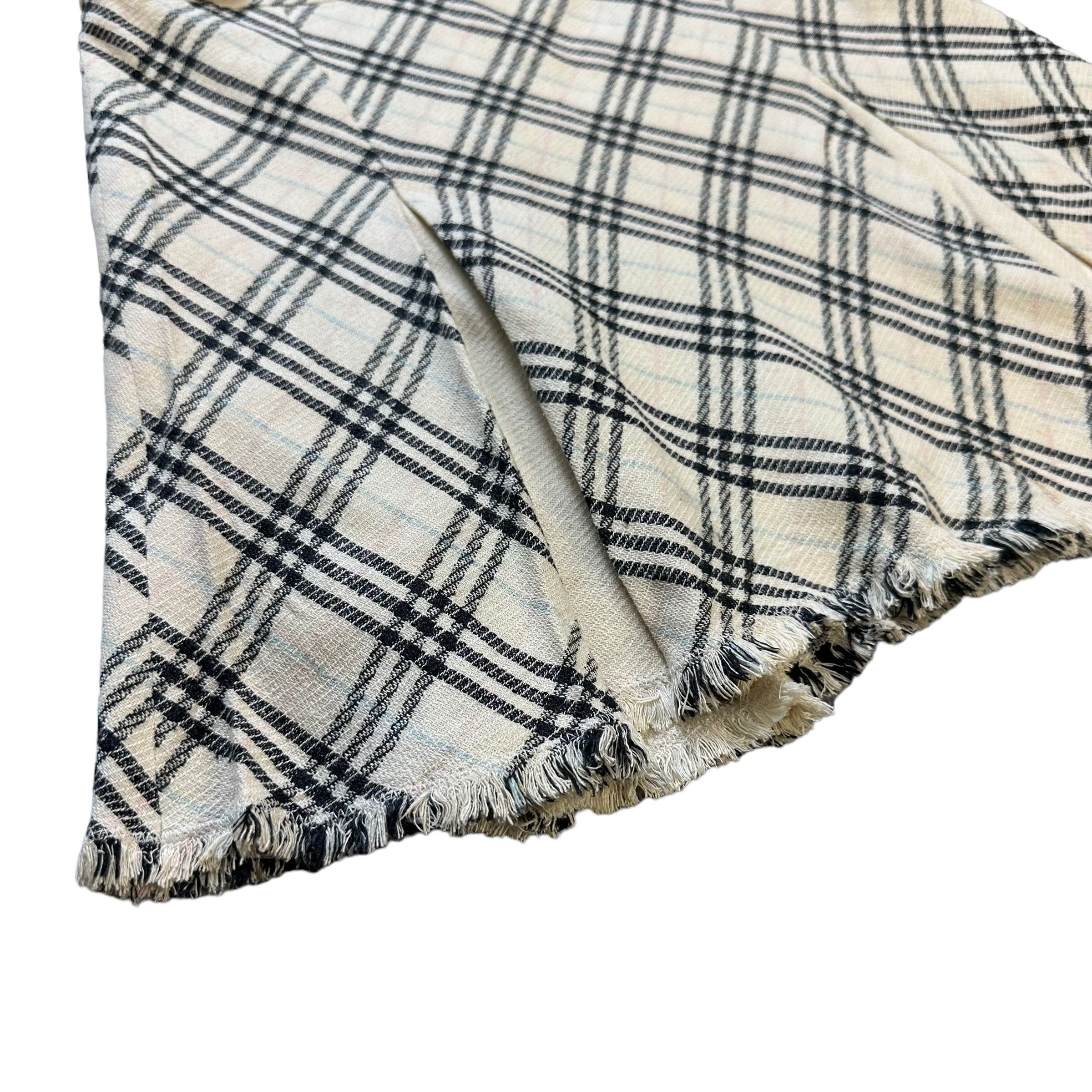 BURBERRY LONDON BLUE LABEL CHECKED SKIRTS #7450-147