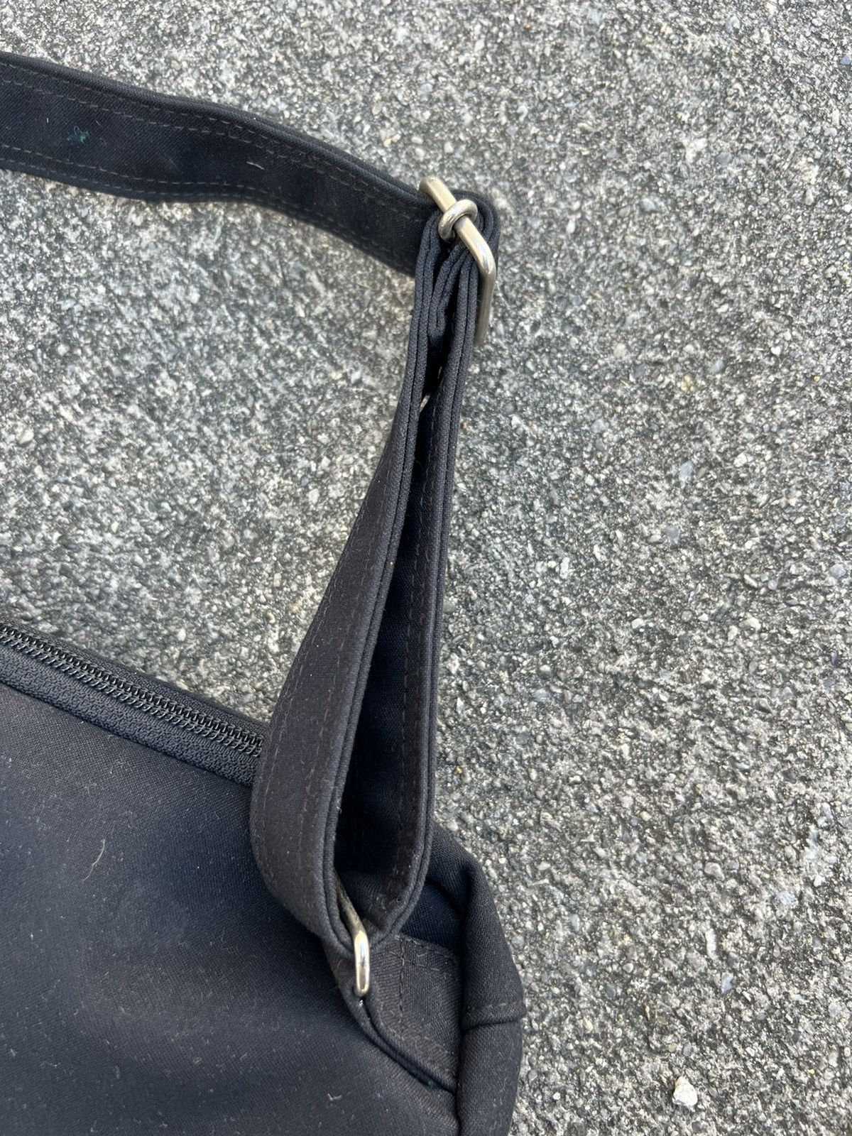 Yohji Yamamoto VTG Yohji Yamamoto Y’saccs + Pour Homme Black Backpack Bag Size ONE SIZE - 24 Thumbnail