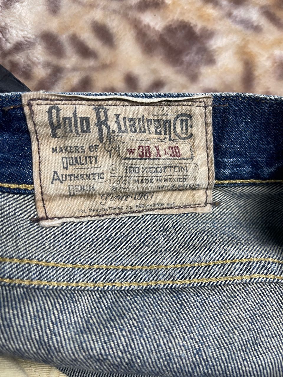 Polo Ralph Lauren Vintage Polo Ralph Lauren Distressed Denim Size US 32 / EU 48 - 4 Thumbnail