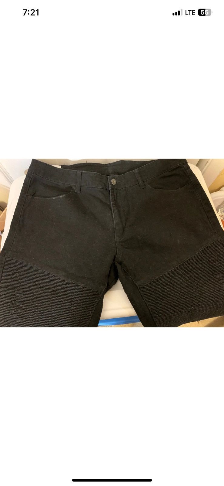 Other Saint Morta mens sz 36 shorts black flat front Size US 36 / EU 52 - 5 Thumbnail