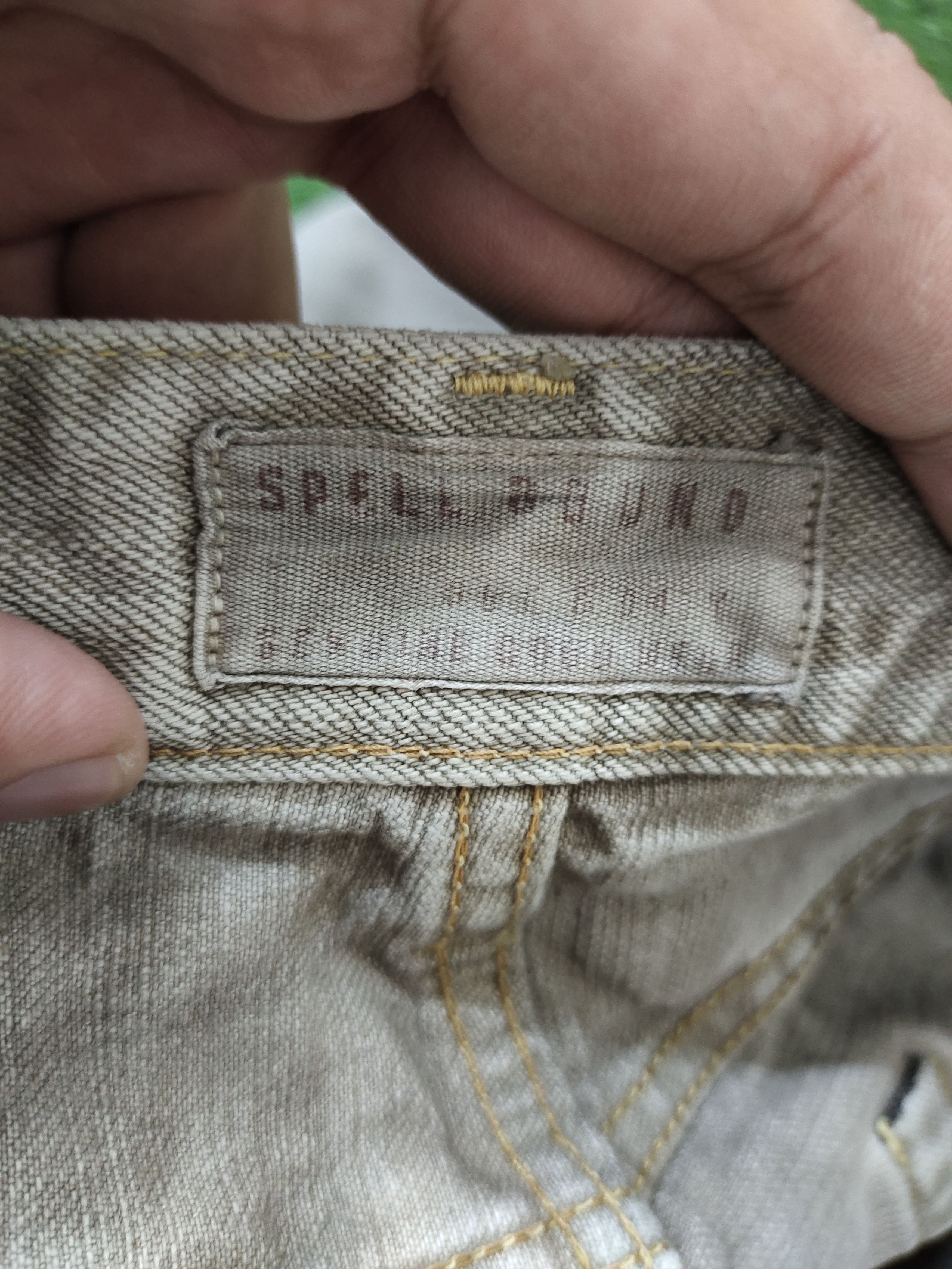 If Six Was Nine Flare Jeans Spellbound Distress Faded Boot Cut Y2k Lgb Size US 30 / EU 46 - 20 Thumbnail