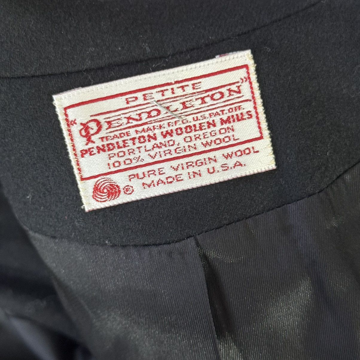 Pendleton PENDLETON Vintage Black Wool Southwestern Blazer Jacket Size M / US 6-8 / IT 42-44 - 7 Thumbnail