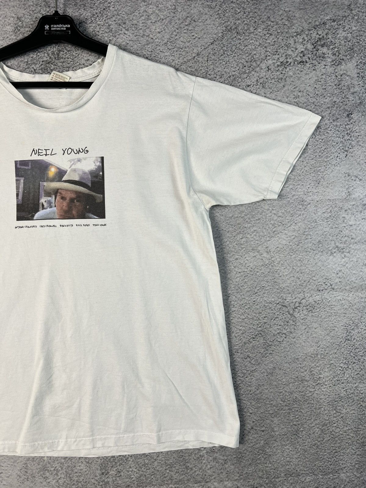 Band Tees Neil Young 2009 tour T-shirt Size US L / EU 52-54 / 3 - 3 Thumbnail