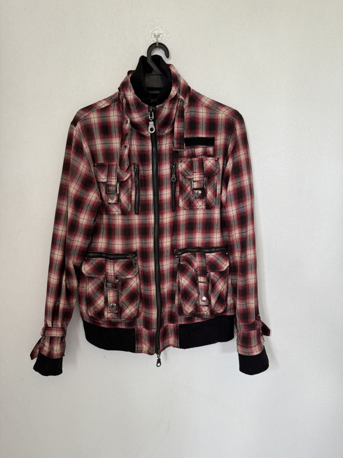 In The Attic × Seditionaries Japanese Brand In The Attic Shadow Plaid Seditionaries Style Size US L / EU 52-54 / 3 - 1 Thumbnail