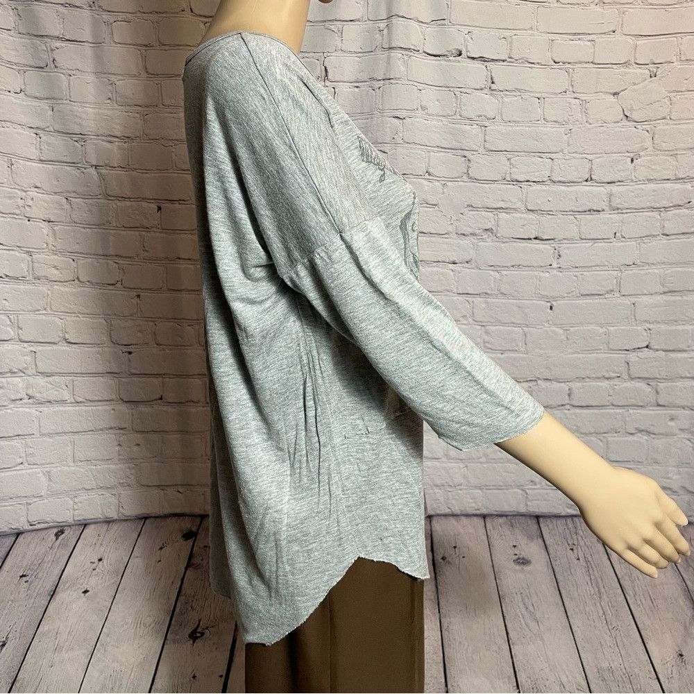 Other Project Social T 3/4 Sleeve Grey Tee Be Your Own Kind Of Be Size S / US 4 / IT 40 - 3 Thumbnail