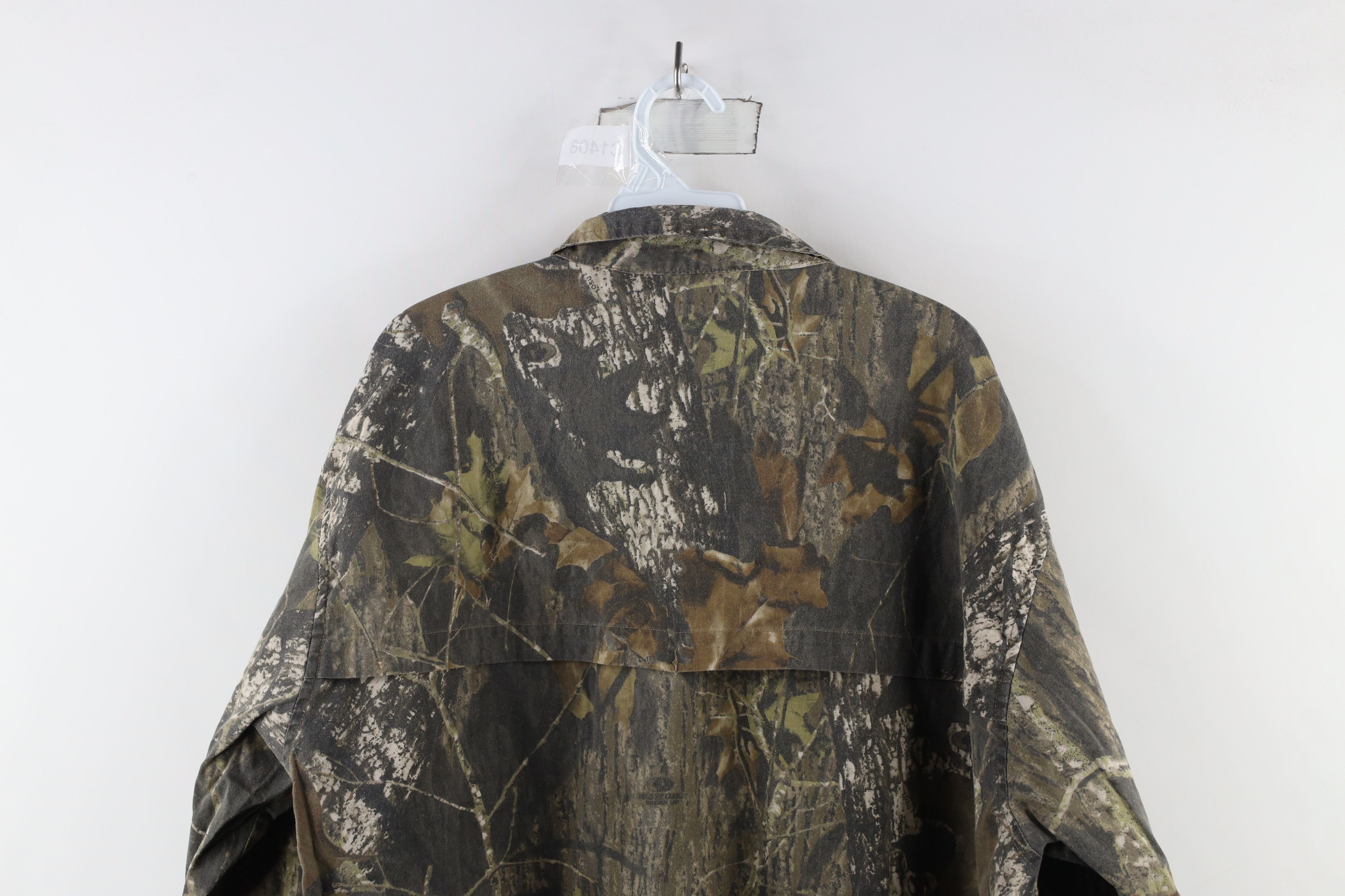 Vintage Vintage 90s Streetwear Camouflage Button Down Shirt Size US XL / EU 56 / 4 - 8 Thumbnail