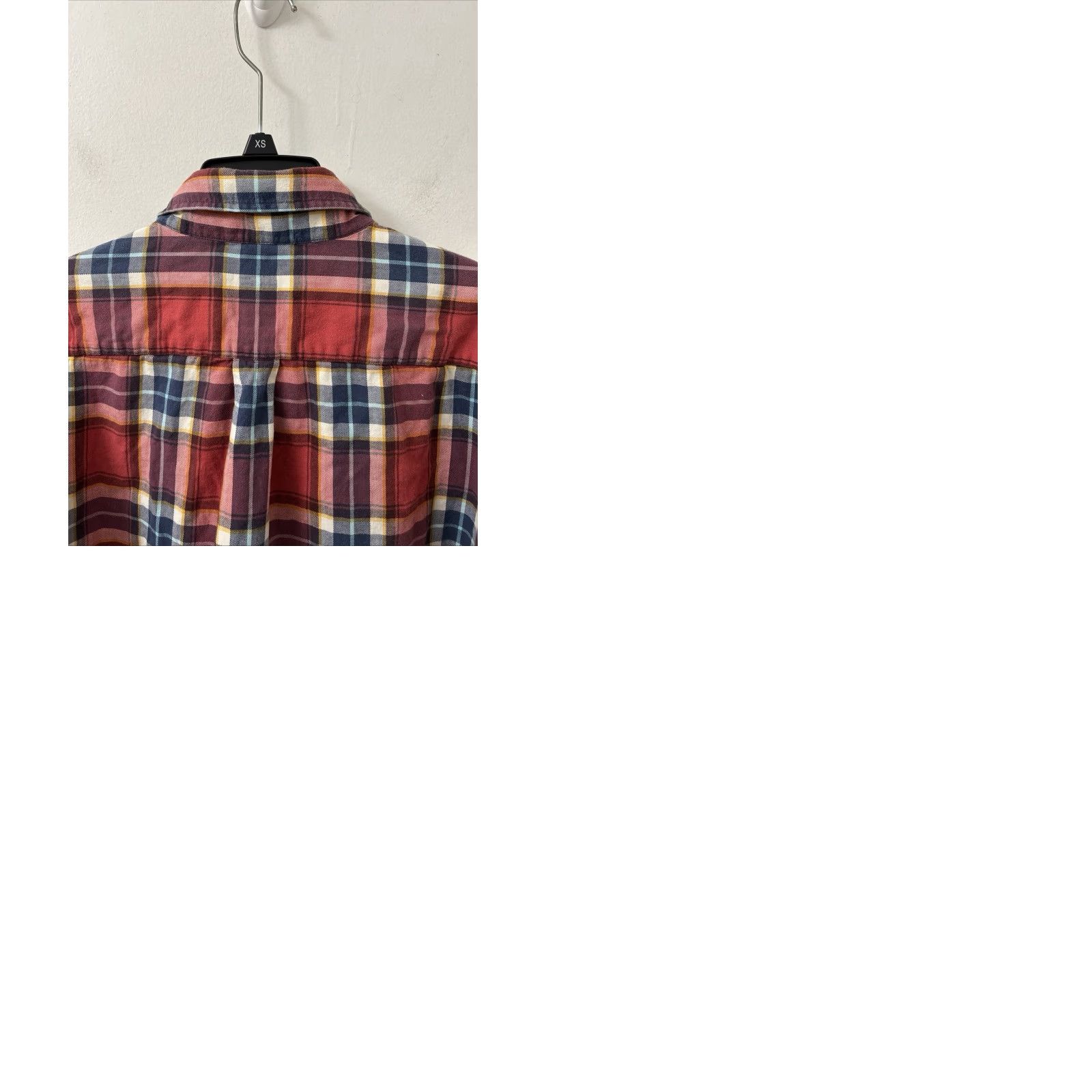 Brooks Brothers Brooks Brothers Original Polo Shirt Mens XL Red Herringbone Flannel Regular Fit Button-Up Size US XL / EU 56 / 4 - 9 Thumbnail