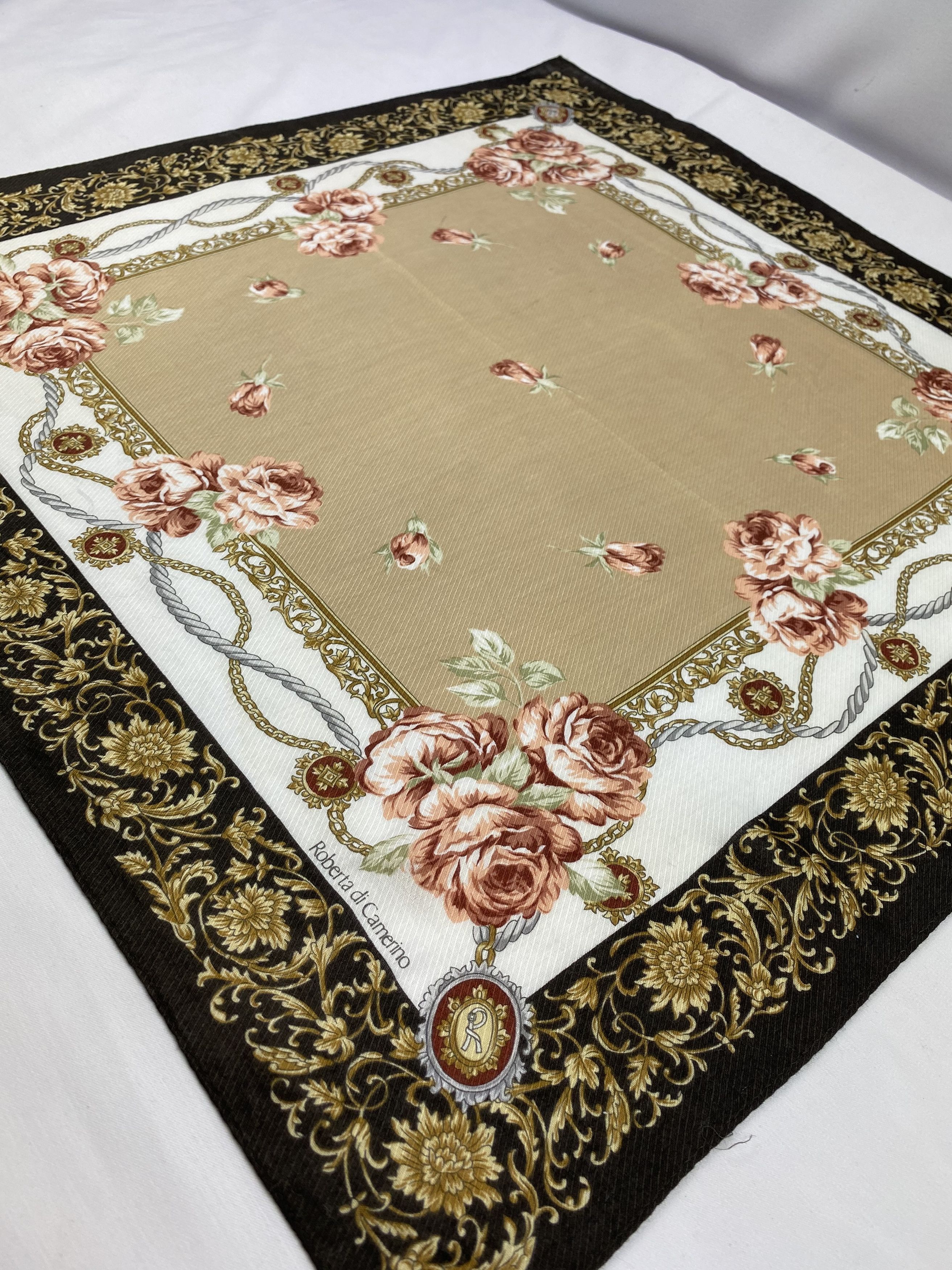 Roberta di Camerino × Vintage Roberta Di Camerino Handkerchief / Bandana / Neckerchief Size ONE SIZE - 4 Thumbnail