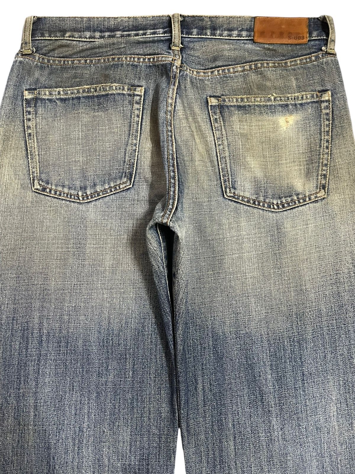 Uniqlo Vintage Japanese Uniqlo Mud Wash Style Distress Loose Jeans Size US 34 / EU 50 - 5 Thumbnail