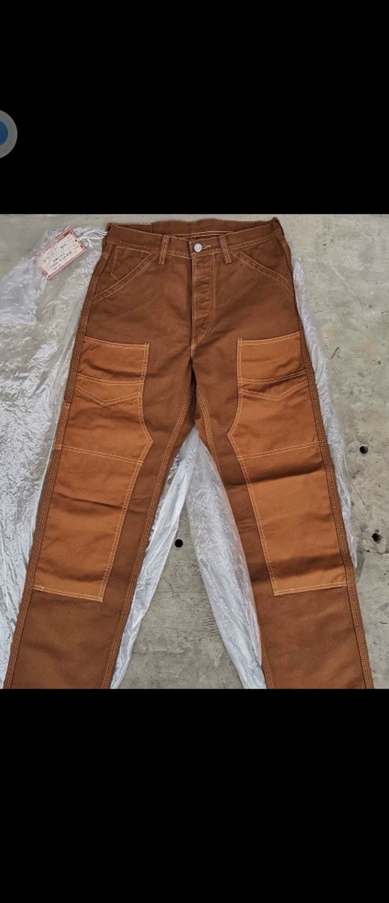 Freewheelers Freewheelers Out-of-print brown well-down trousers Size US 34 / EU 50 - 1 Thumbnail