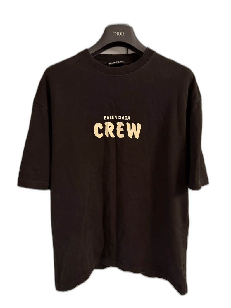 Balenciaga Balenciaga Crew Short Sleeve T-Shirt Size US S / EU 44-46 / 1 - 1 Thumbnail