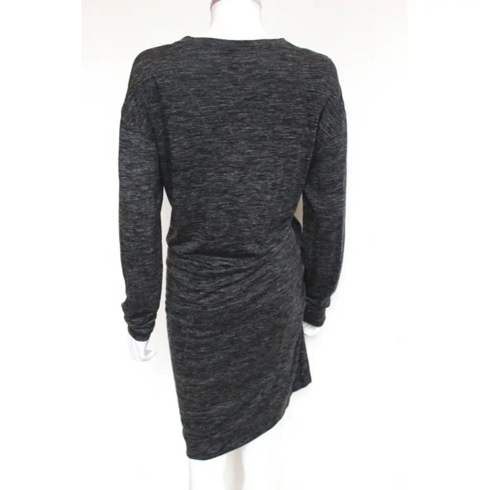Isabel Marant Isabel Marant Étoile Madelia Grey Knit Jersey Dress UK 12 Size M / US 6-8 / IT 42-44 - 2 Thumbnail