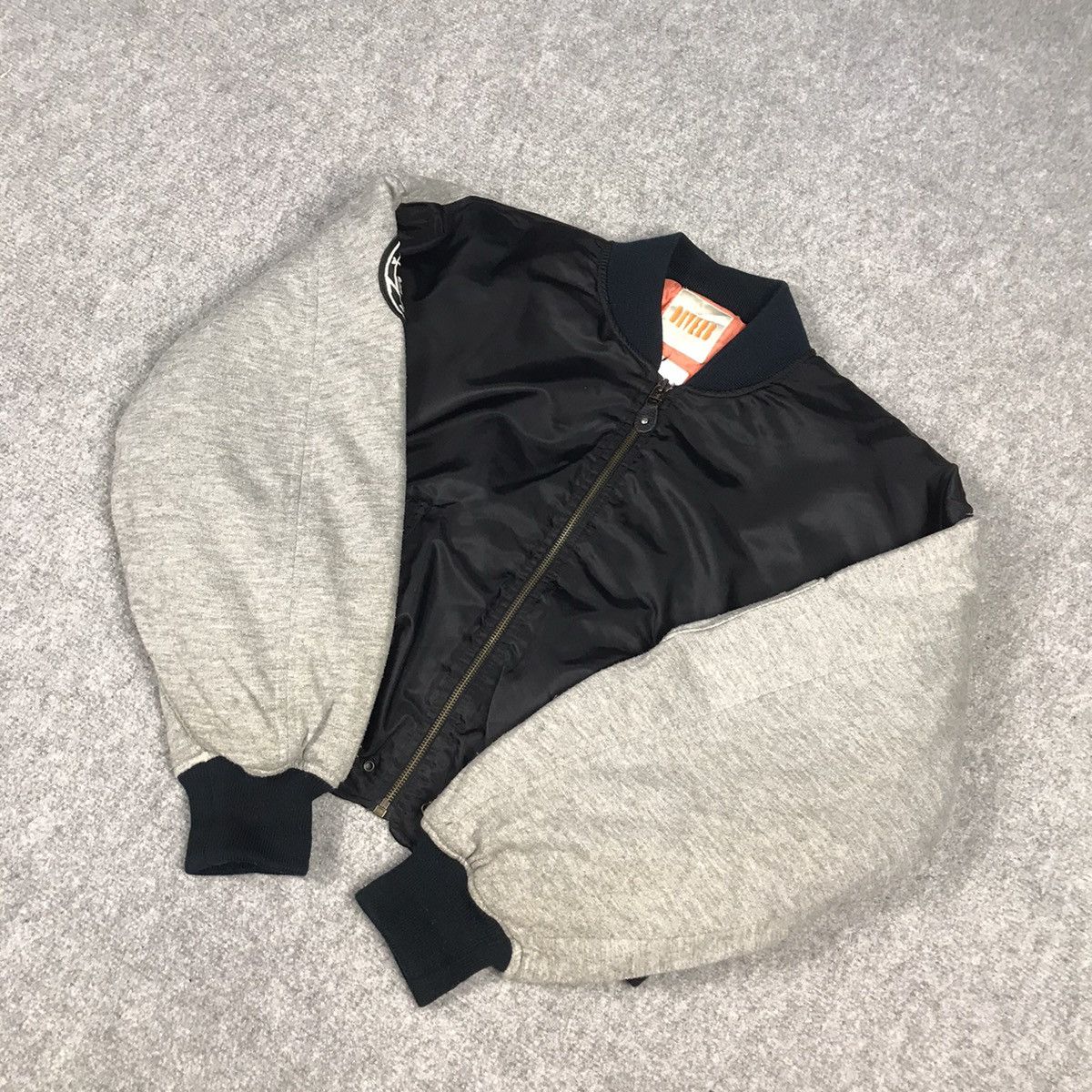 Japanese Brand NET WORK JAPANESE BOMBER JACKET CROPPED STYLE Size US S / EU 44-46 / 1 - 5 Thumbnail