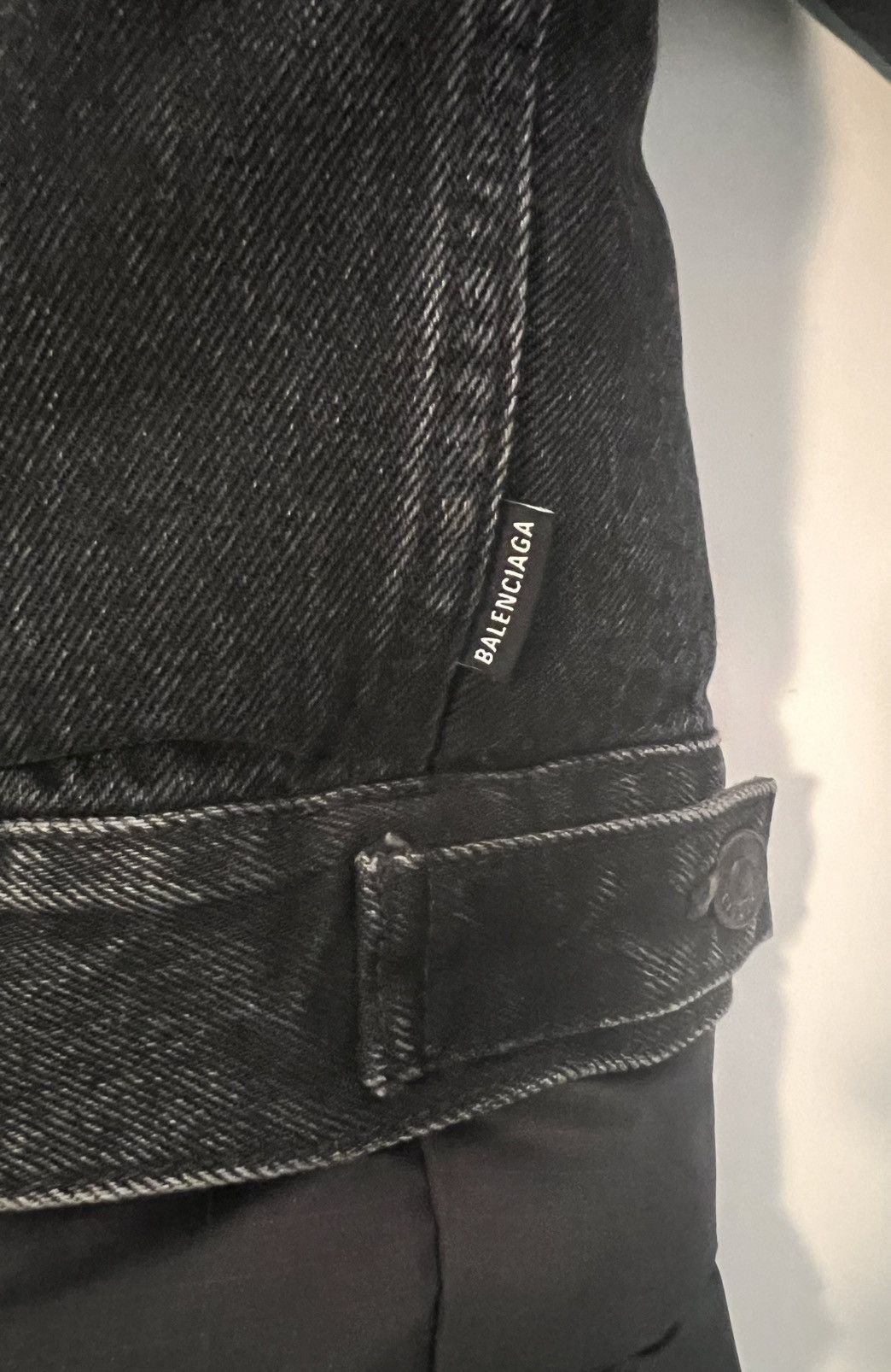 Balenciaga Balenciaga layered puffer Denim Jacket Size US M / EU 48-50 / 2 - 6 Thumbnail