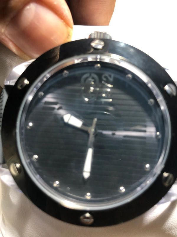 Marc Ecko Marc Ecko - Men's grey rubber strap Watch Size ONE SIZE - 3 Thumbnail