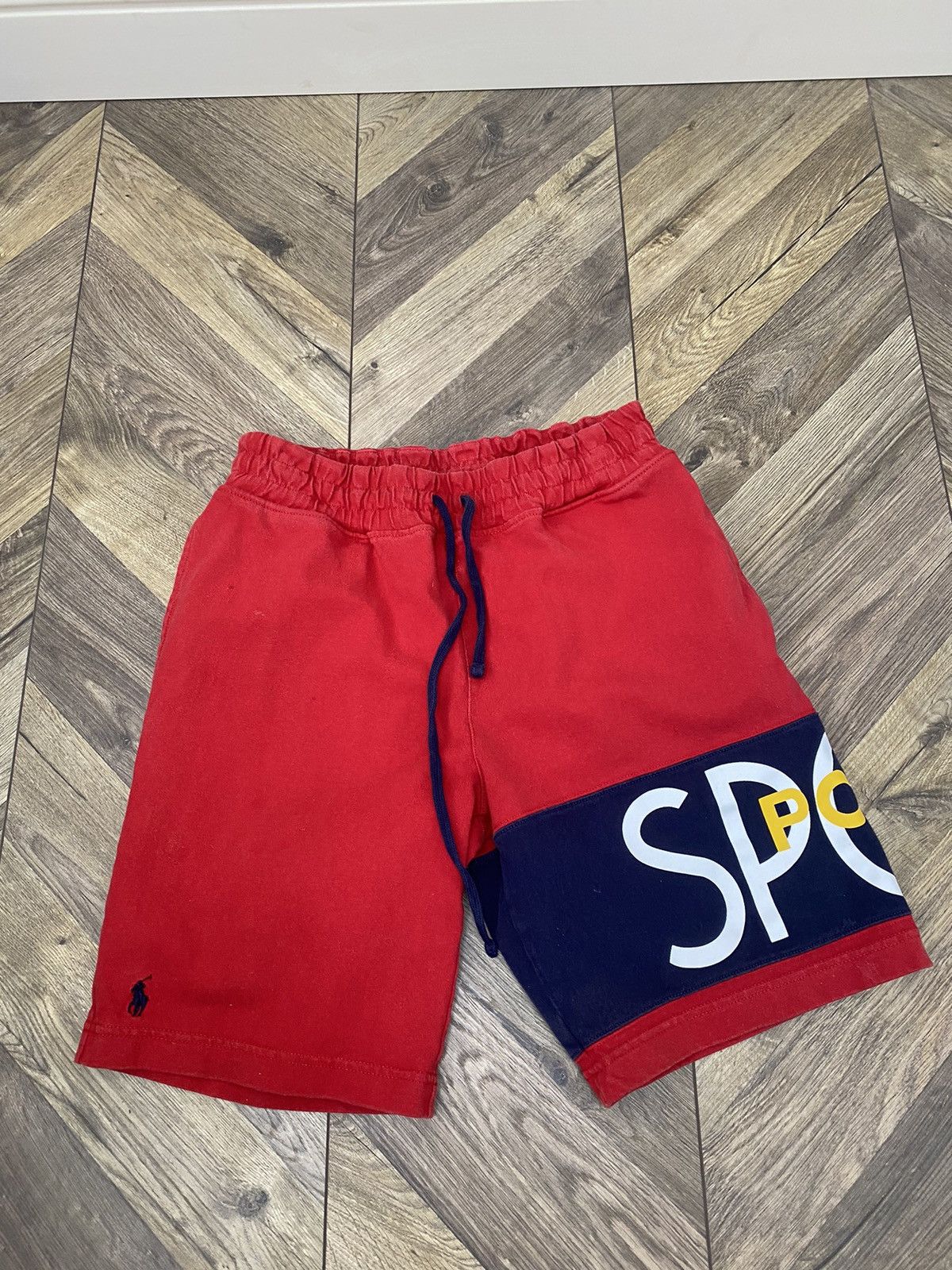 Polo Ralph Lauren × Vintage Vintage POLO RALPH LAUREN POLO SPORT RL 2000 RED SHORTS Size US 28 / EU 44 - 4 Thumbnail