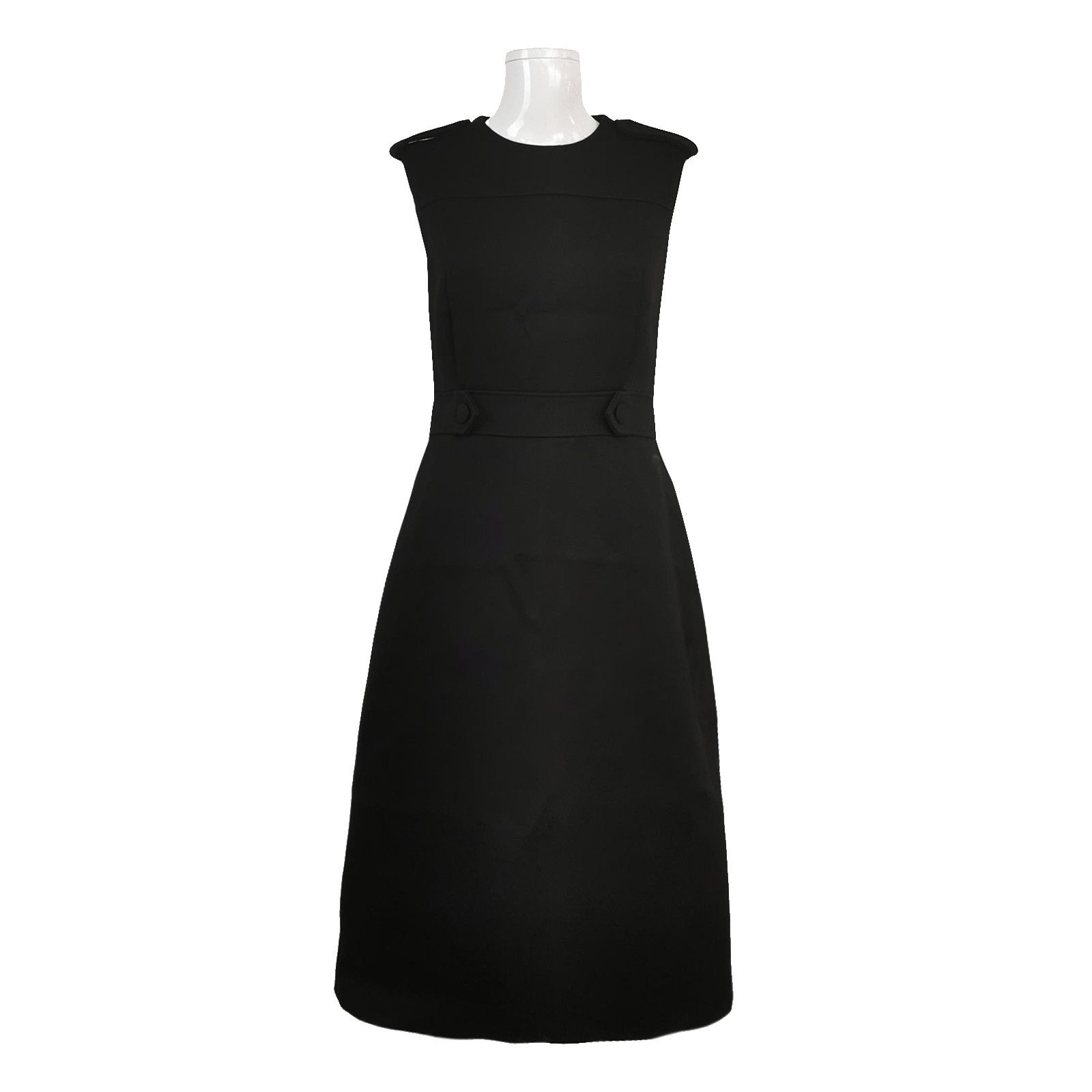 Prada Prada Wool Sleeveless Midi Dress Size 44 Size M / US 6-8 / IT 42-44 - 1 Thumbnail