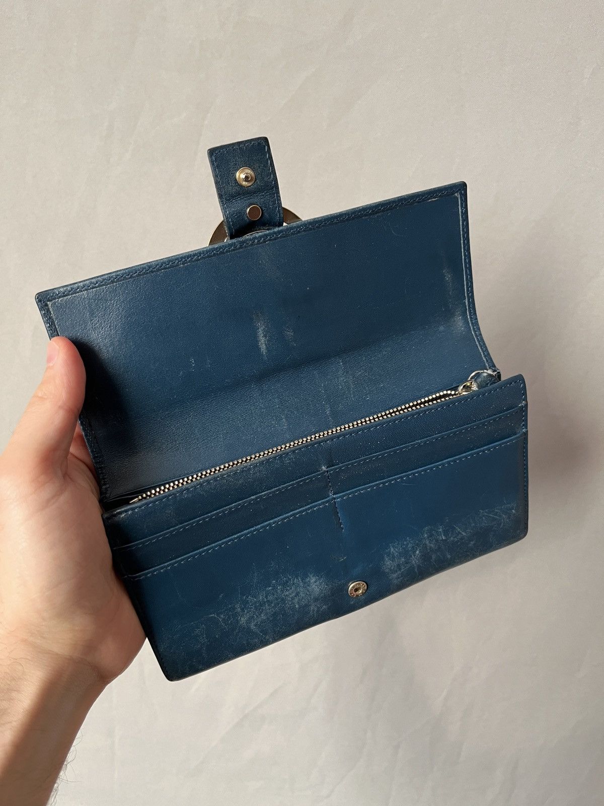 Bvlgari Bvlgari Blue Used Wallet Size ONE SIZE - 6 Thumbnail