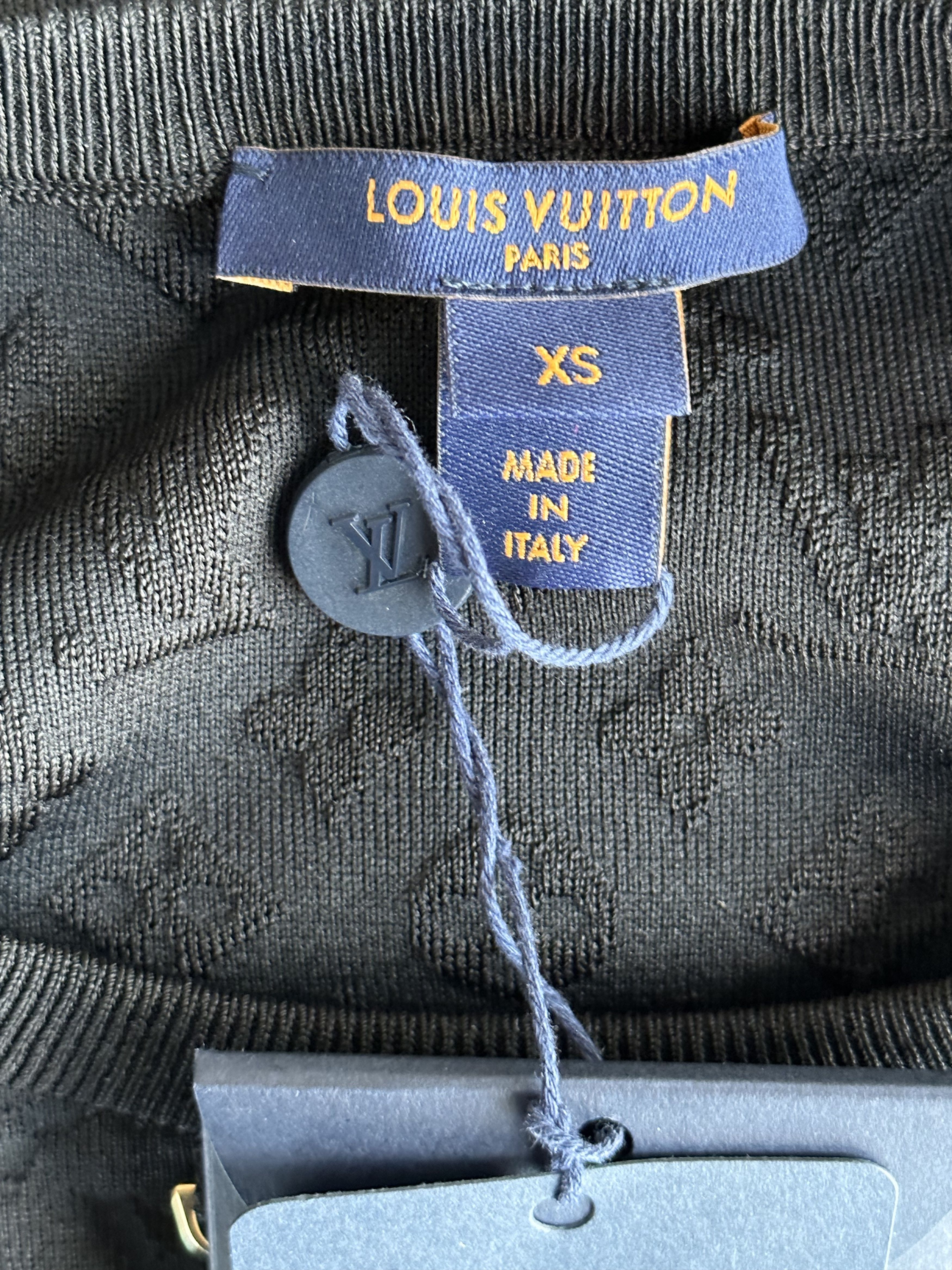 Louis Vuitton Louis Vuitton Black & Red Monogram Women's Sweater Size XS / US 0-2 / IT 36-38 - 3 Thumbnail