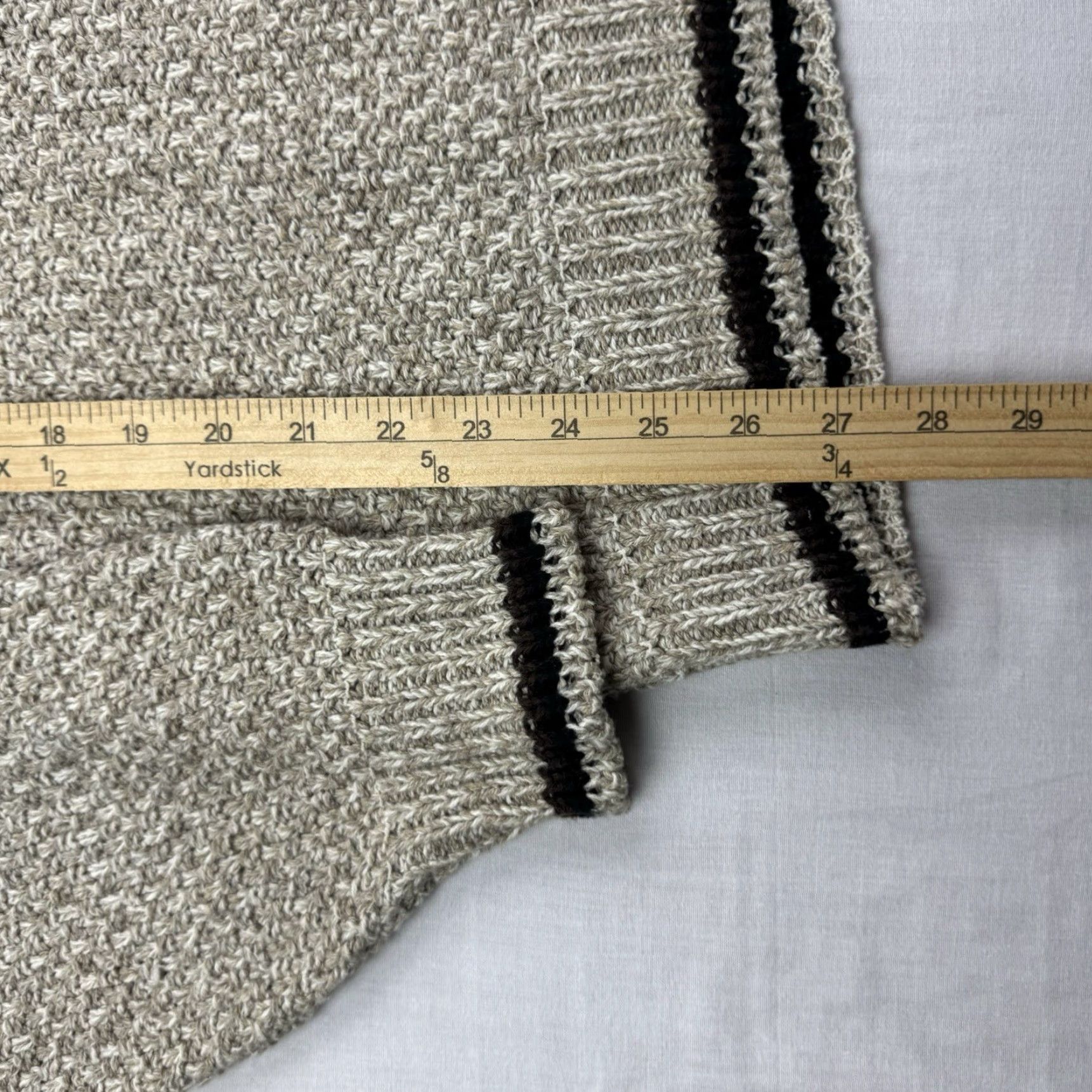 Vintage VINTAGE St John's Bay Brown Pullover Sweater Adult Large Crew Neck 90s Nature Mens Size US L / EU 52-54 / 3 - 7 Thumbnail