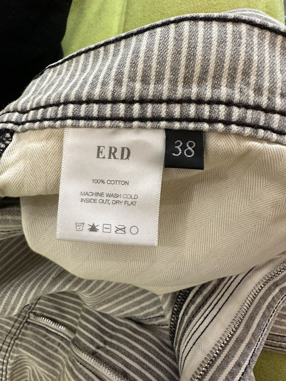Enfants Riches Deprimes ERD PIN STRIPE THRASHED FW24 PANTS 38 XXXL Size US 38 / EU 54 - 7 Thumbnail