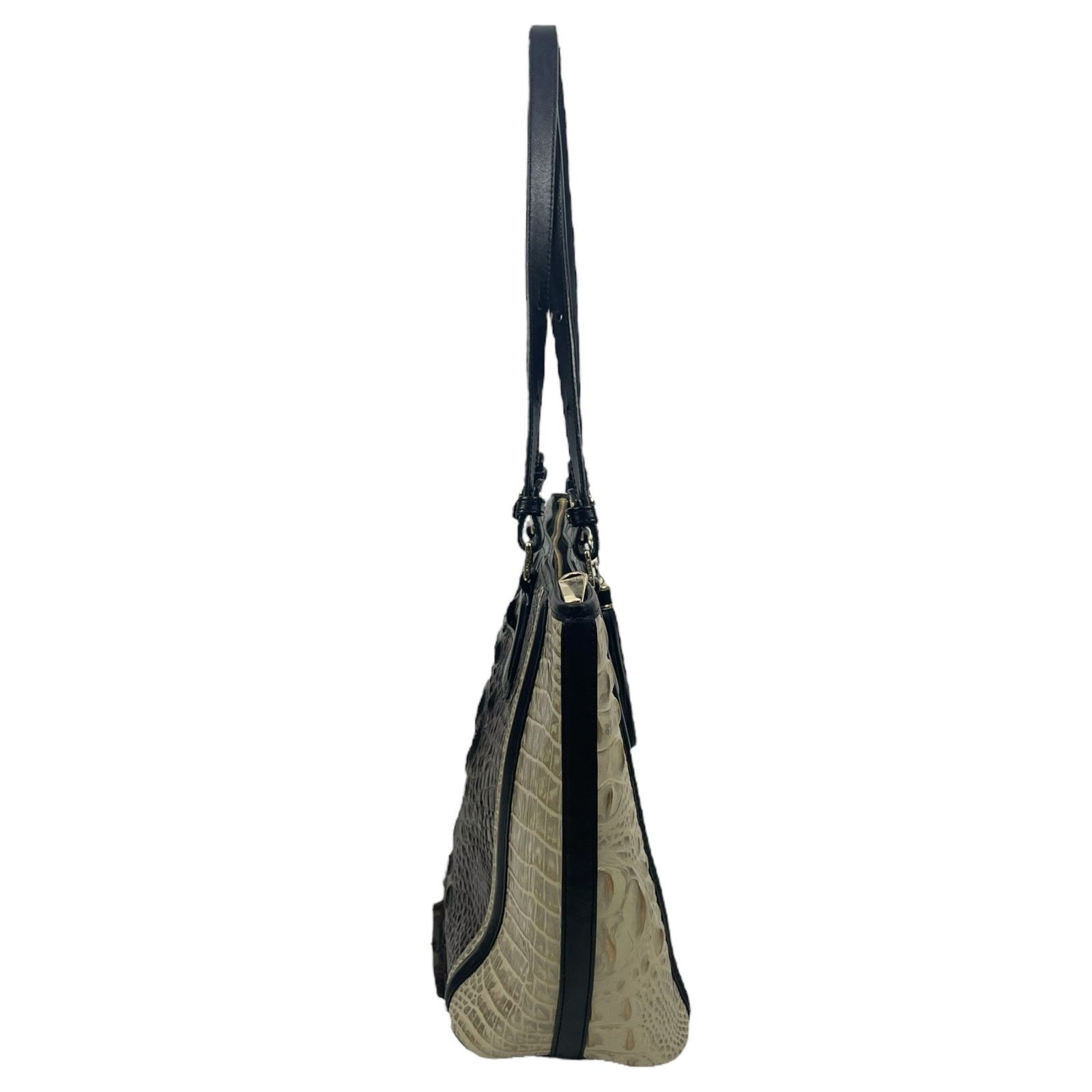 BRAHMIN Brahmin Medium Asher Tote Bag Graphite Crestview Size ONE SIZE - 3 Thumbnail